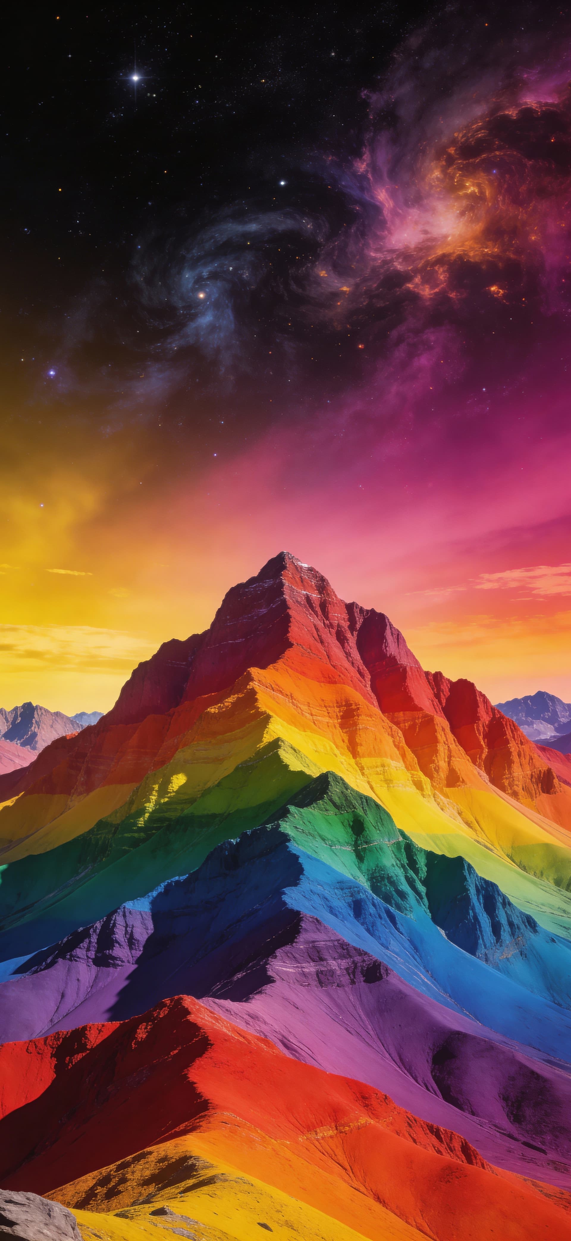 Spectrum Peaks 2 - free phone wallpaper