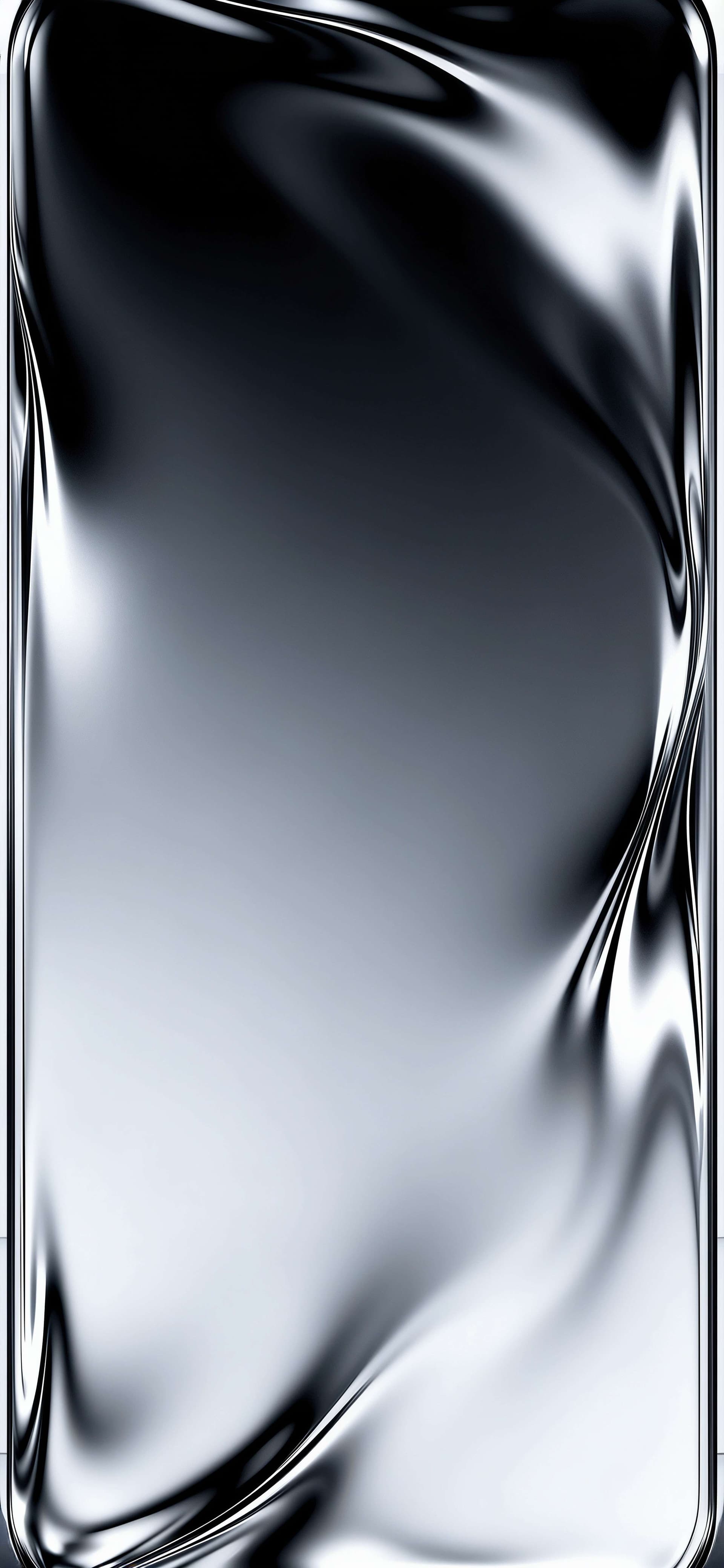 Liquid Chrome - Pro phone wallpaper