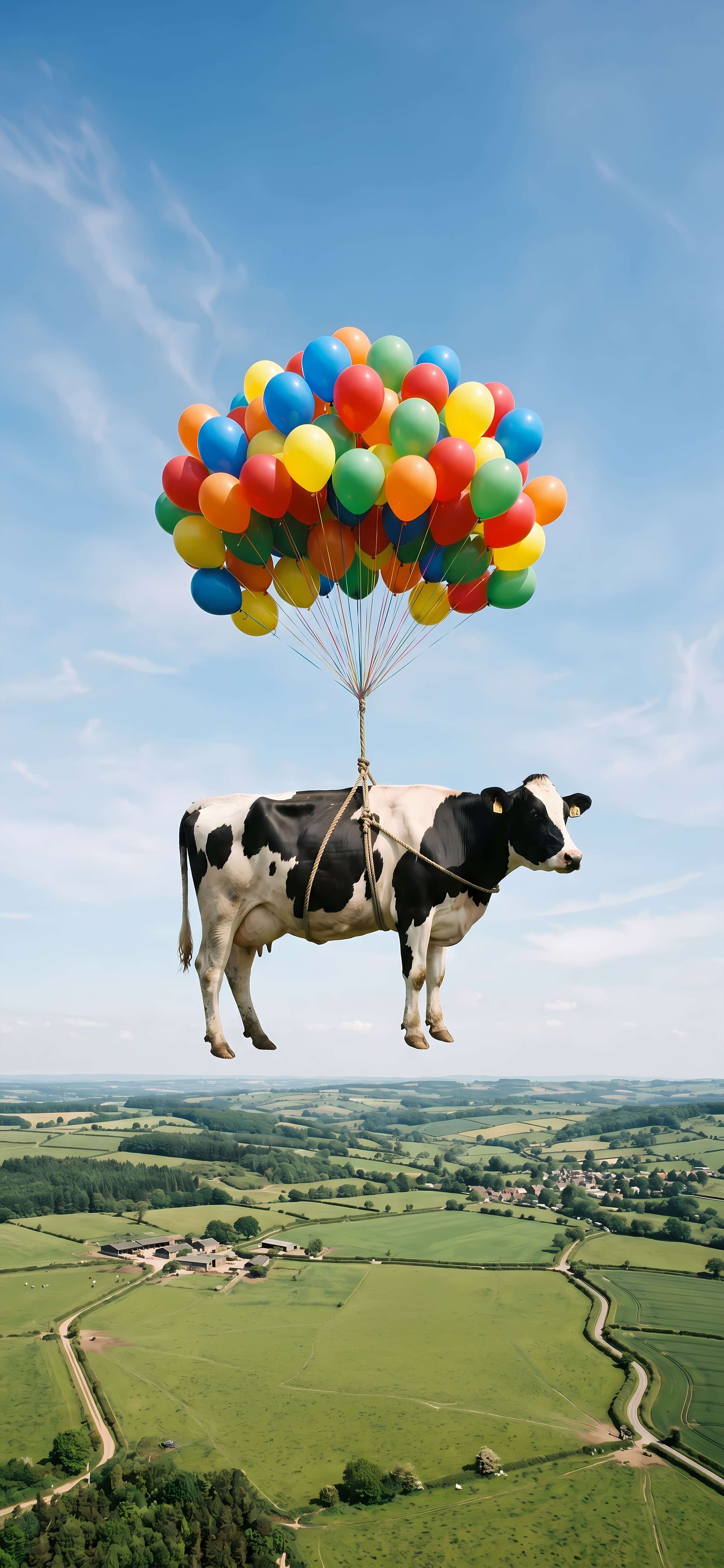 Flying Farm Friend - Pro phone wallpaper