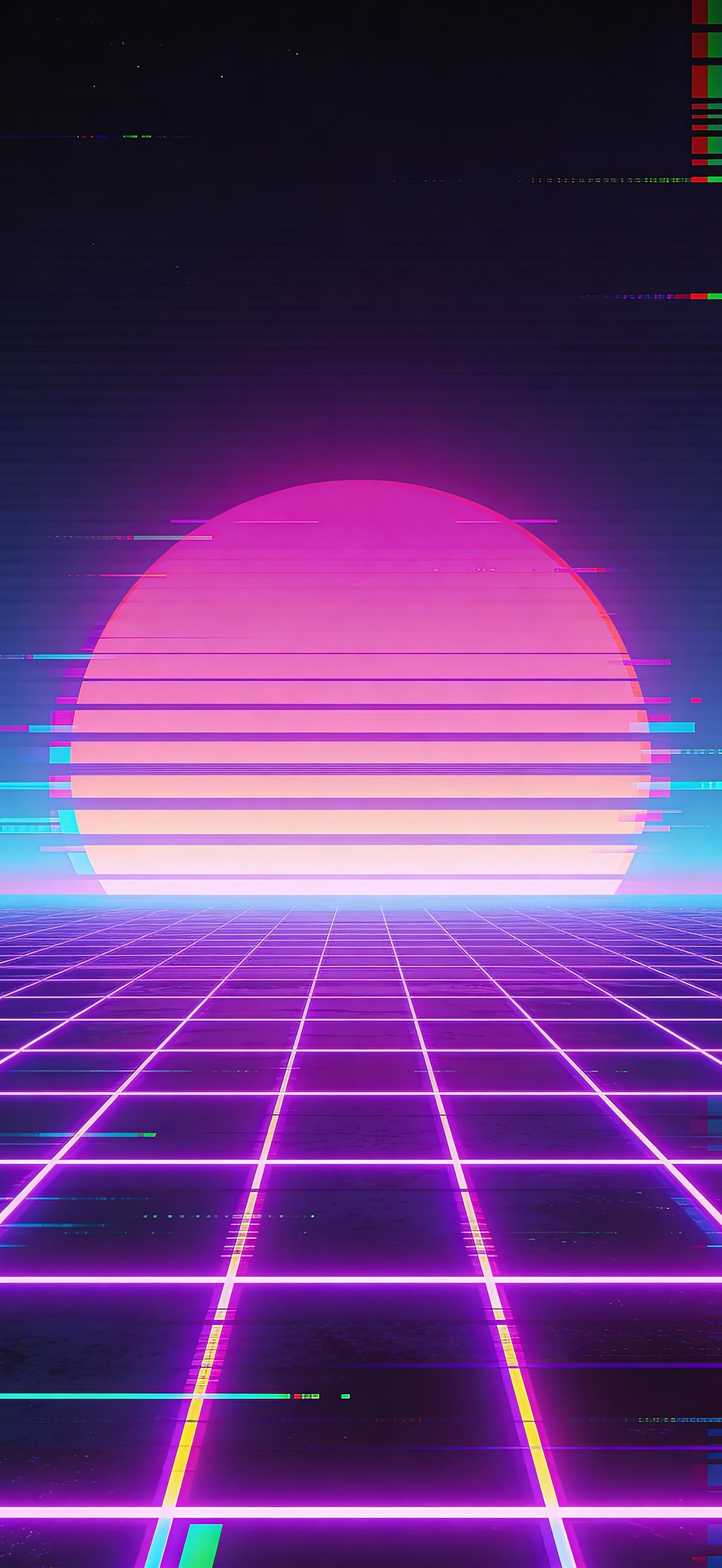 Paper Canyon Layers - free phone wallpaper