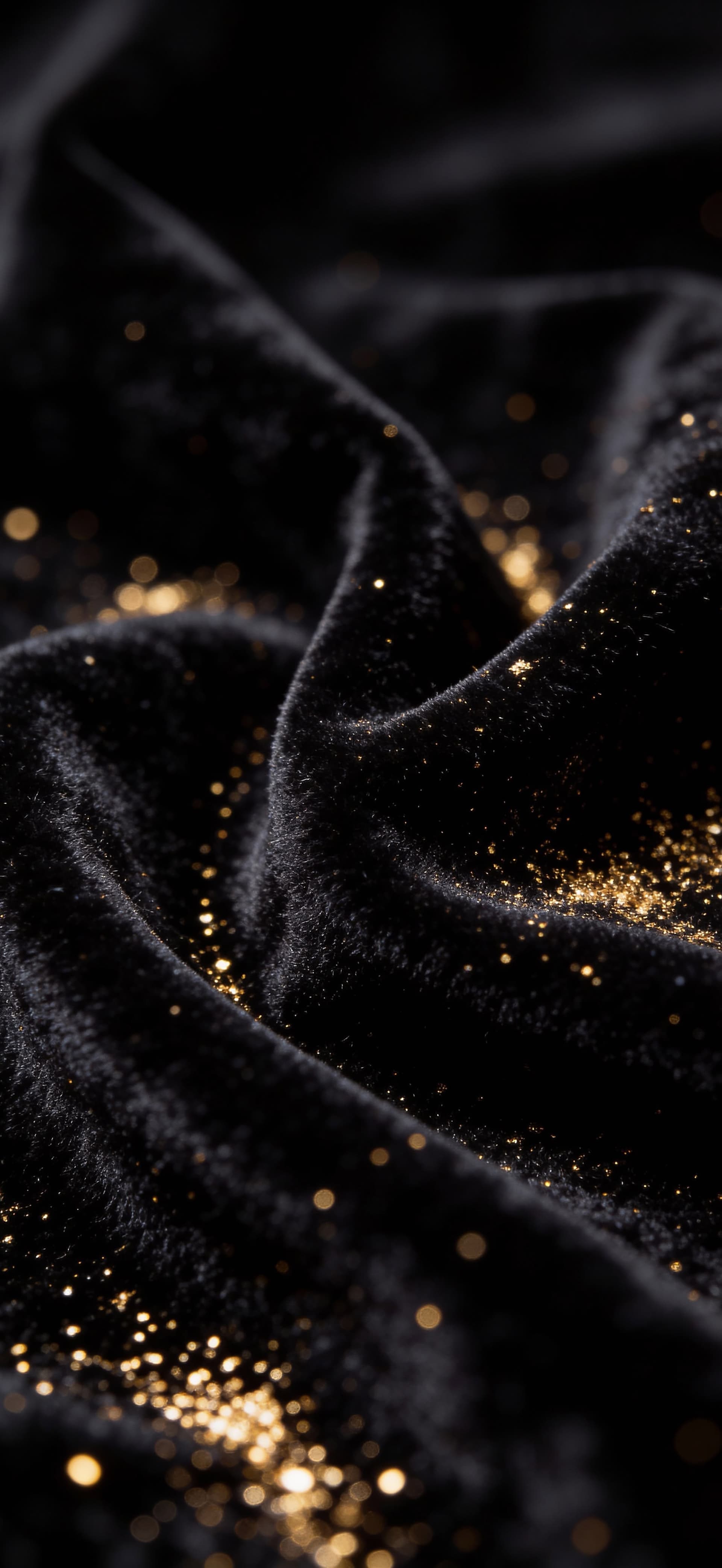 Golden Velvet Texture - Pro phone wallpaper