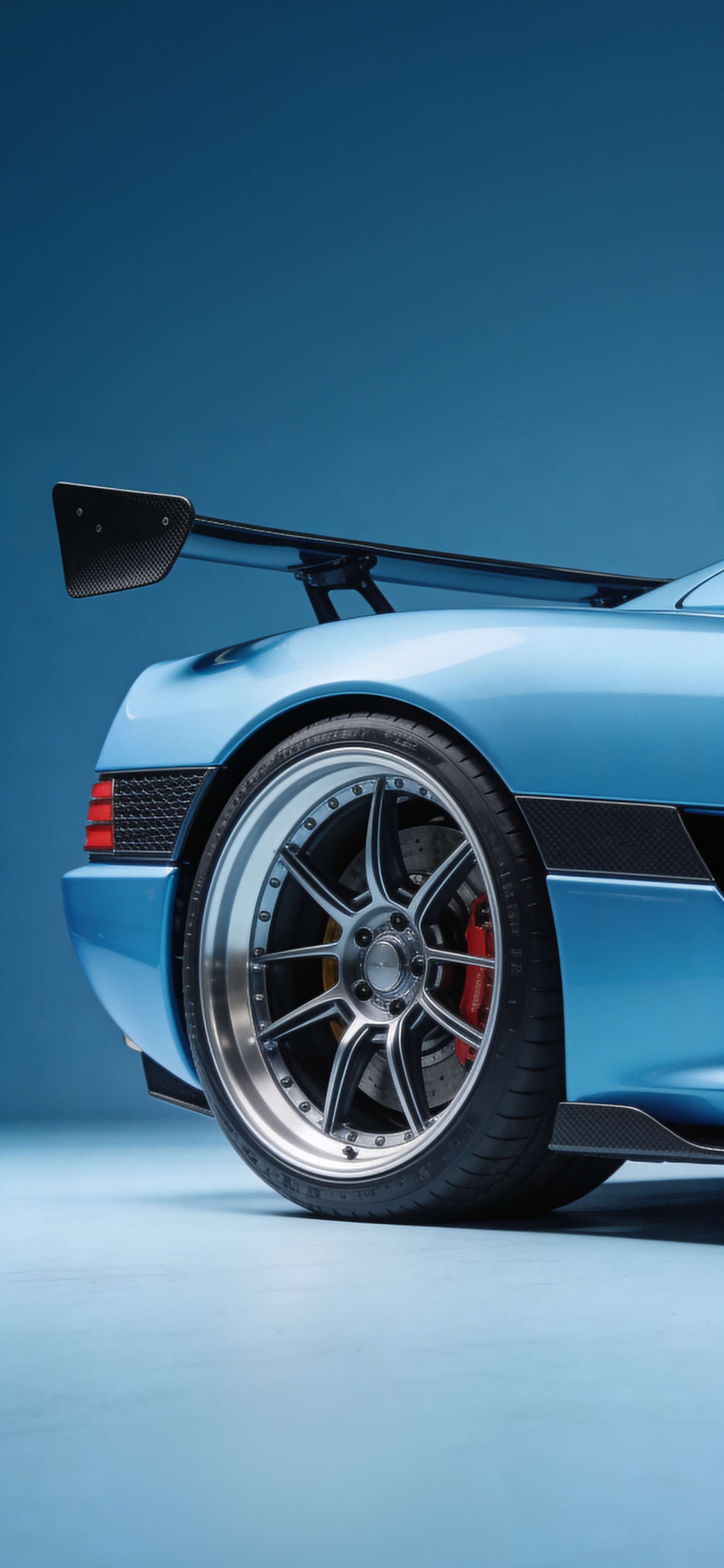 Sleek Sportscar Detail - free phone wallpaper