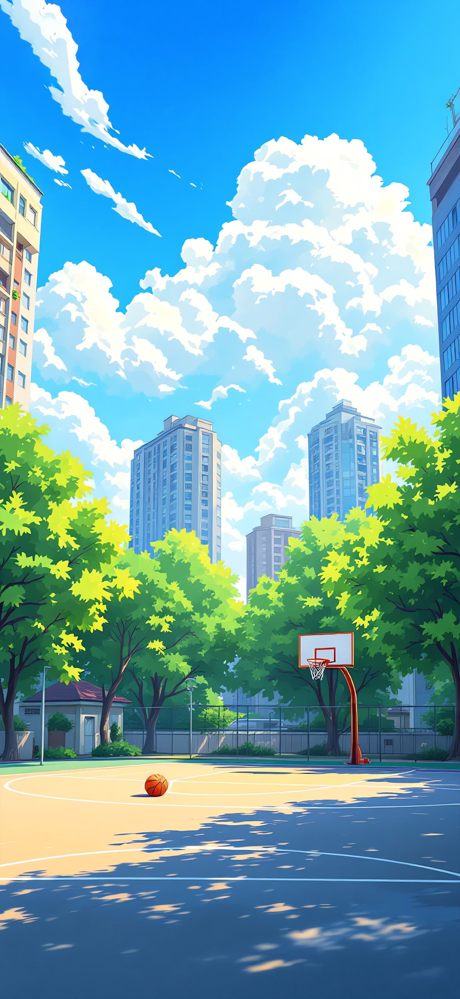 Summer Court Dreams 3 - free phone wallpaper