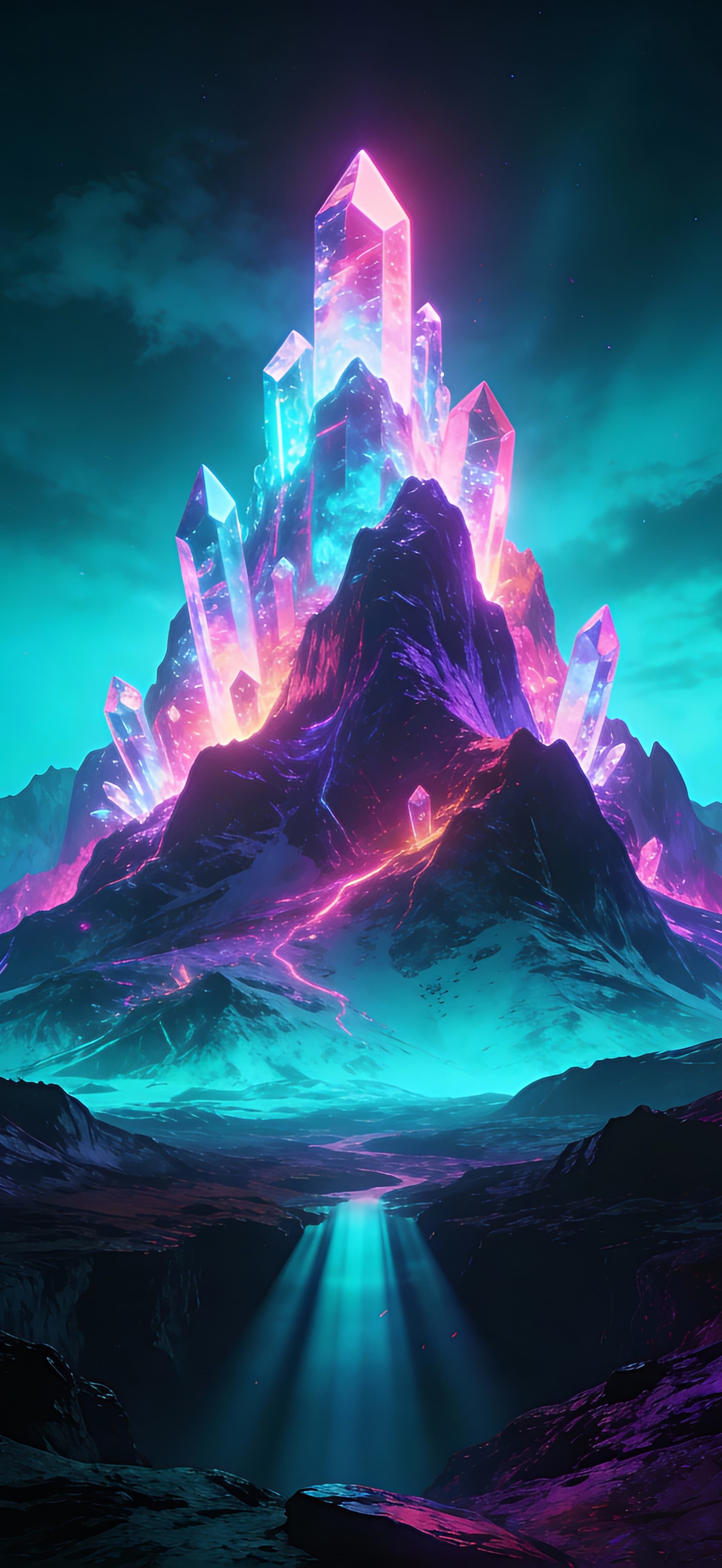 Crystal Nexus 2 - free phone wallpaper