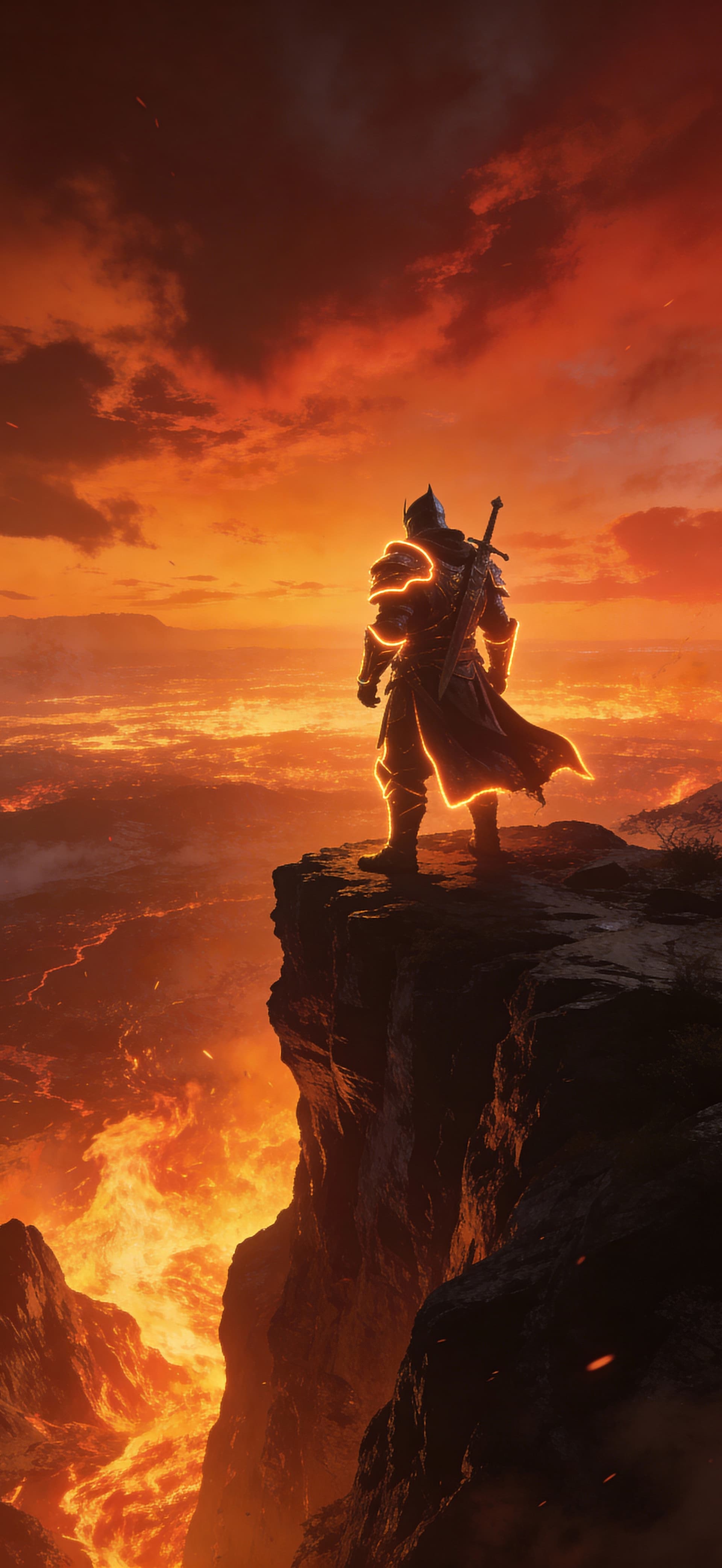 Blazing Knight 3 - Pro phone wallpaper