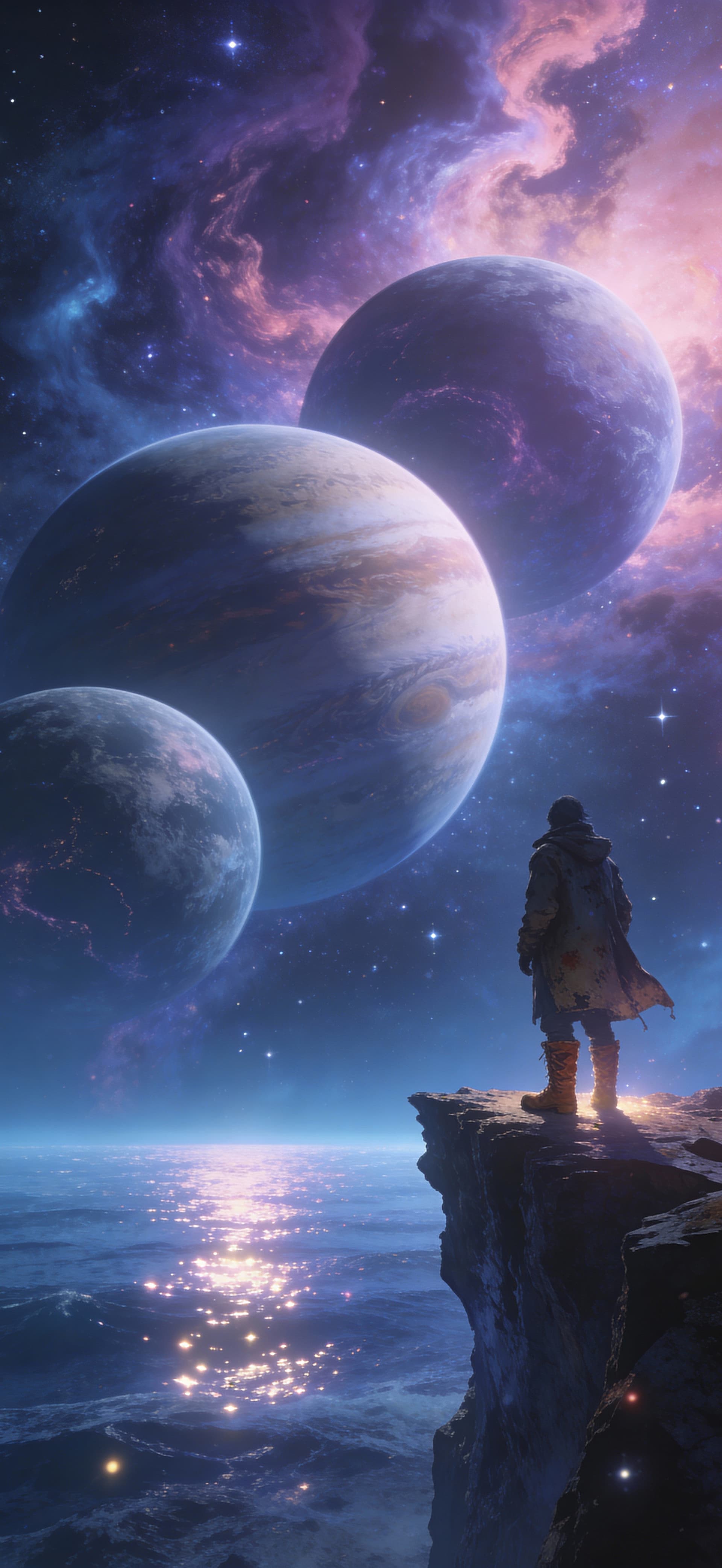 Celestial Horizon 2 - free phone wallpaper