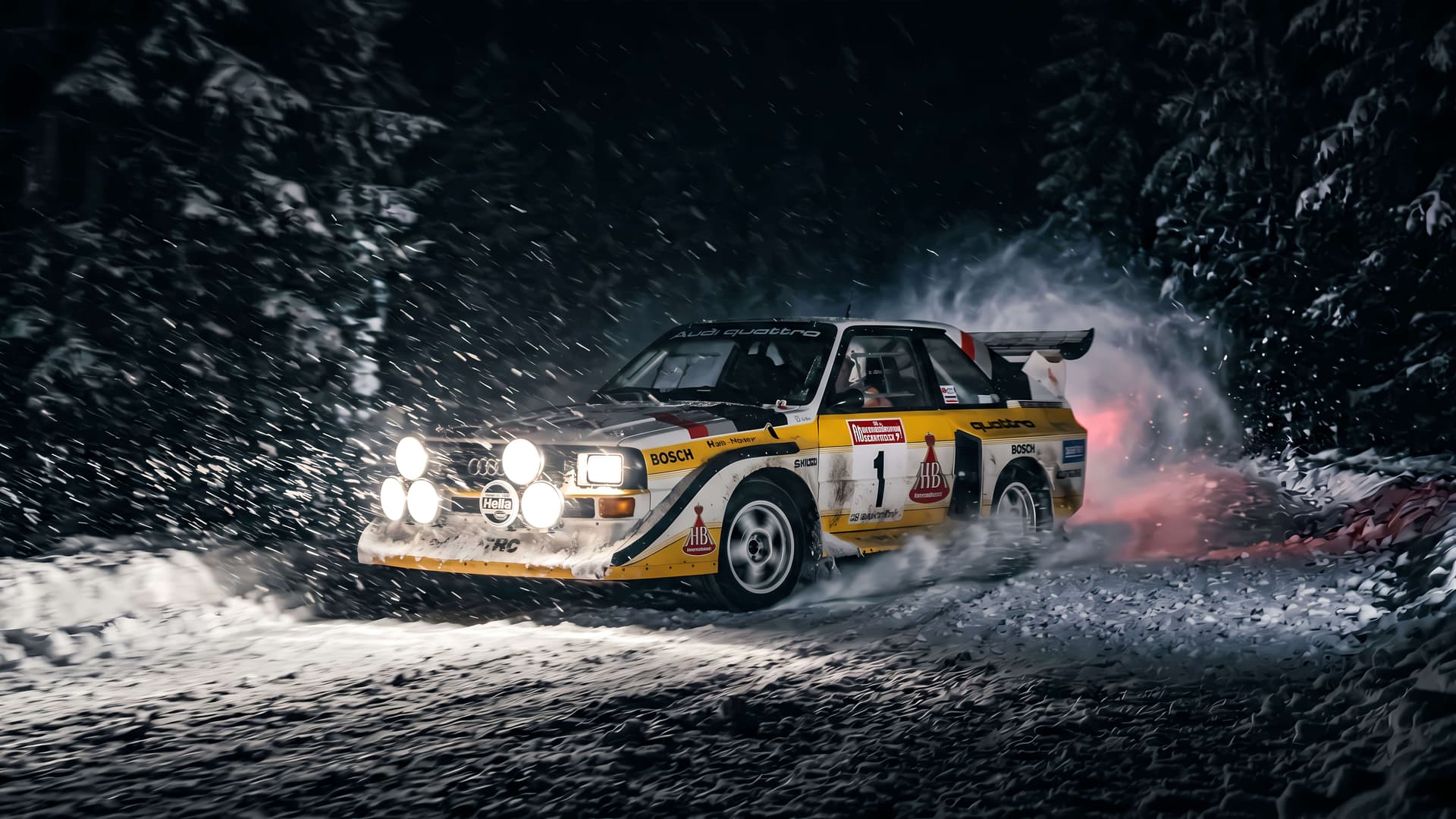 Winter Rally Drift - Pro desktop wallpaper