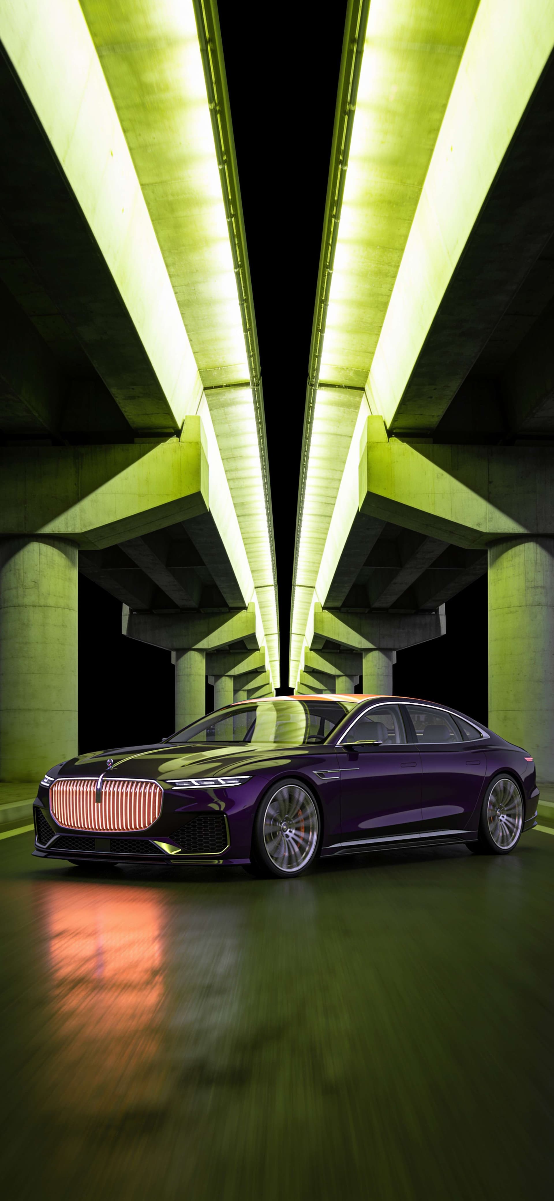 Sleek Purple Luxury - free phone wallpaper