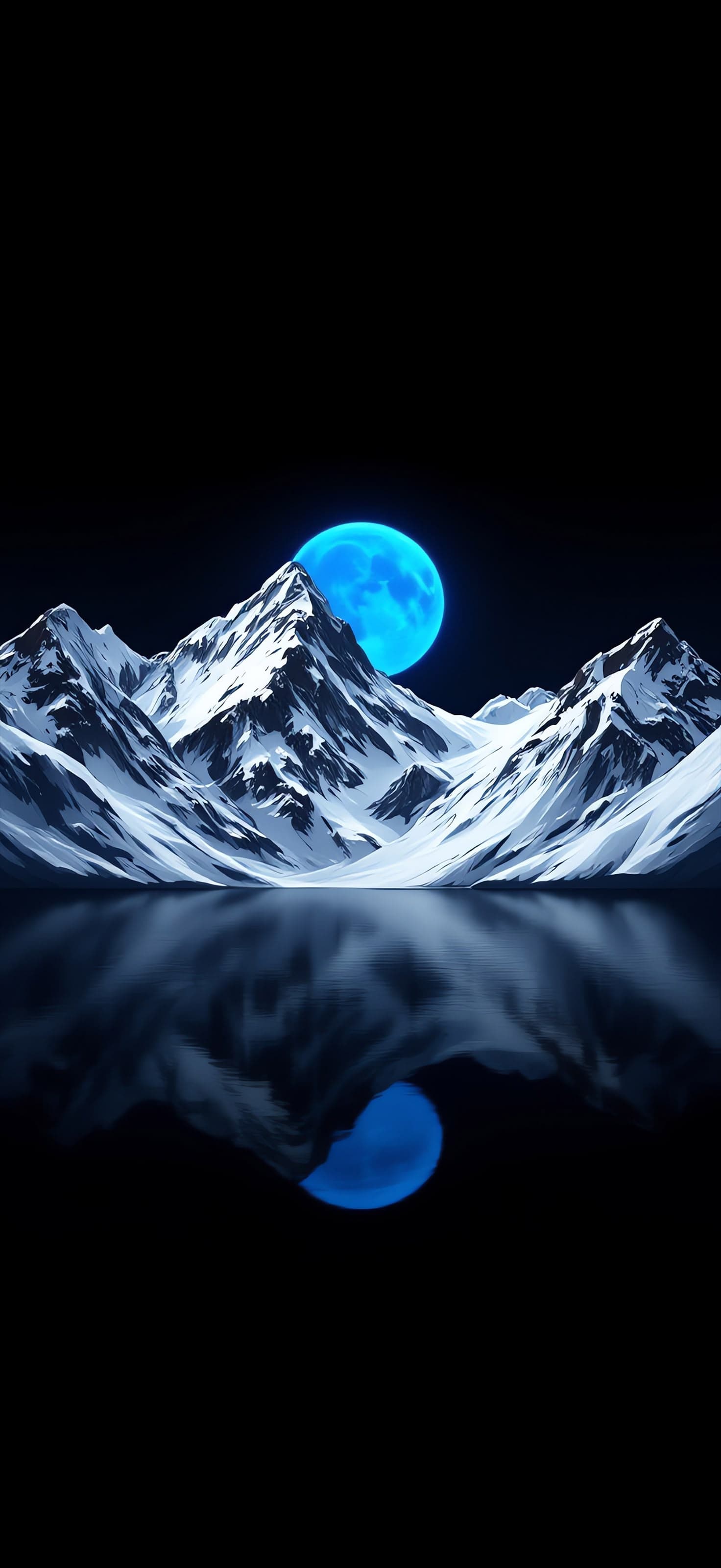 Moonlit Range - Pro phone wallpaper