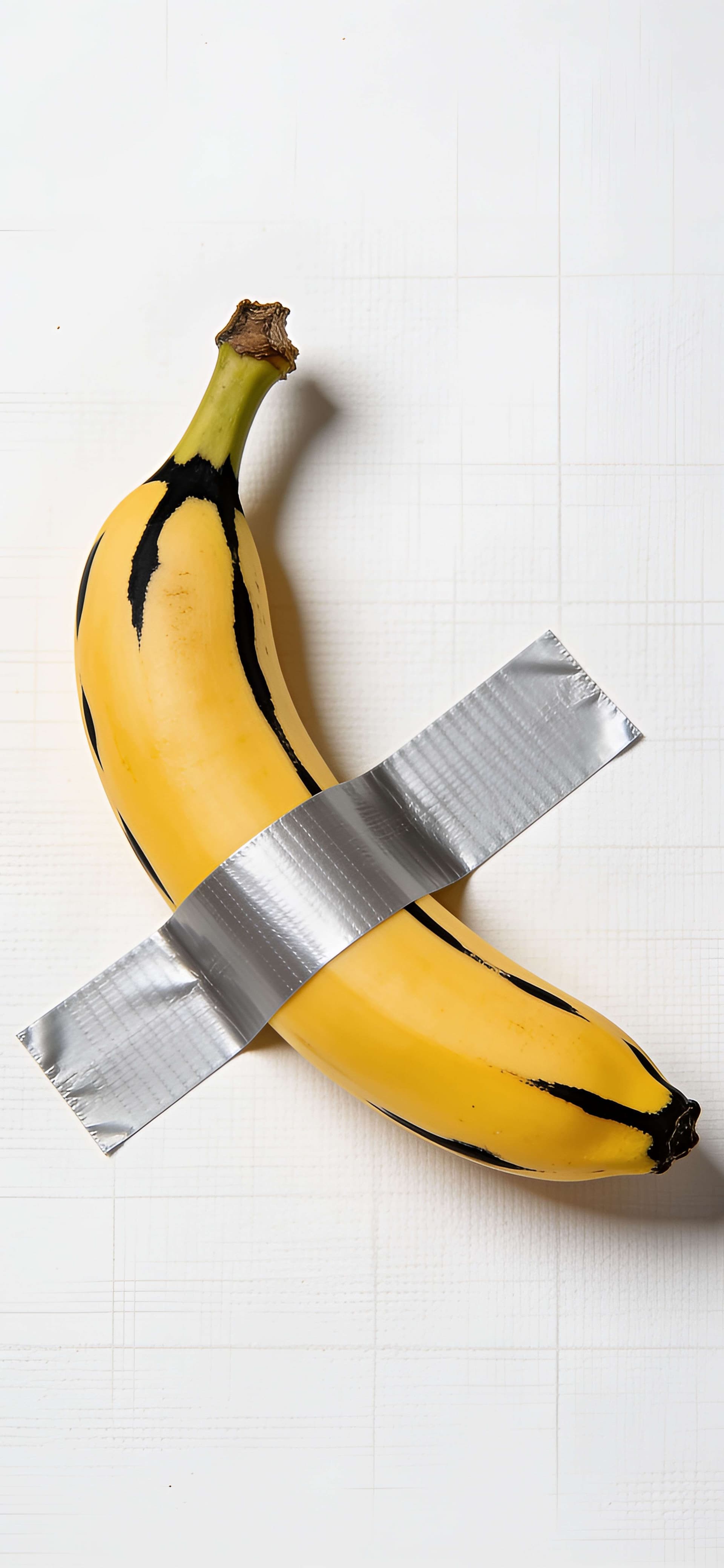 Duct Tape Banana - free phone wallpaper