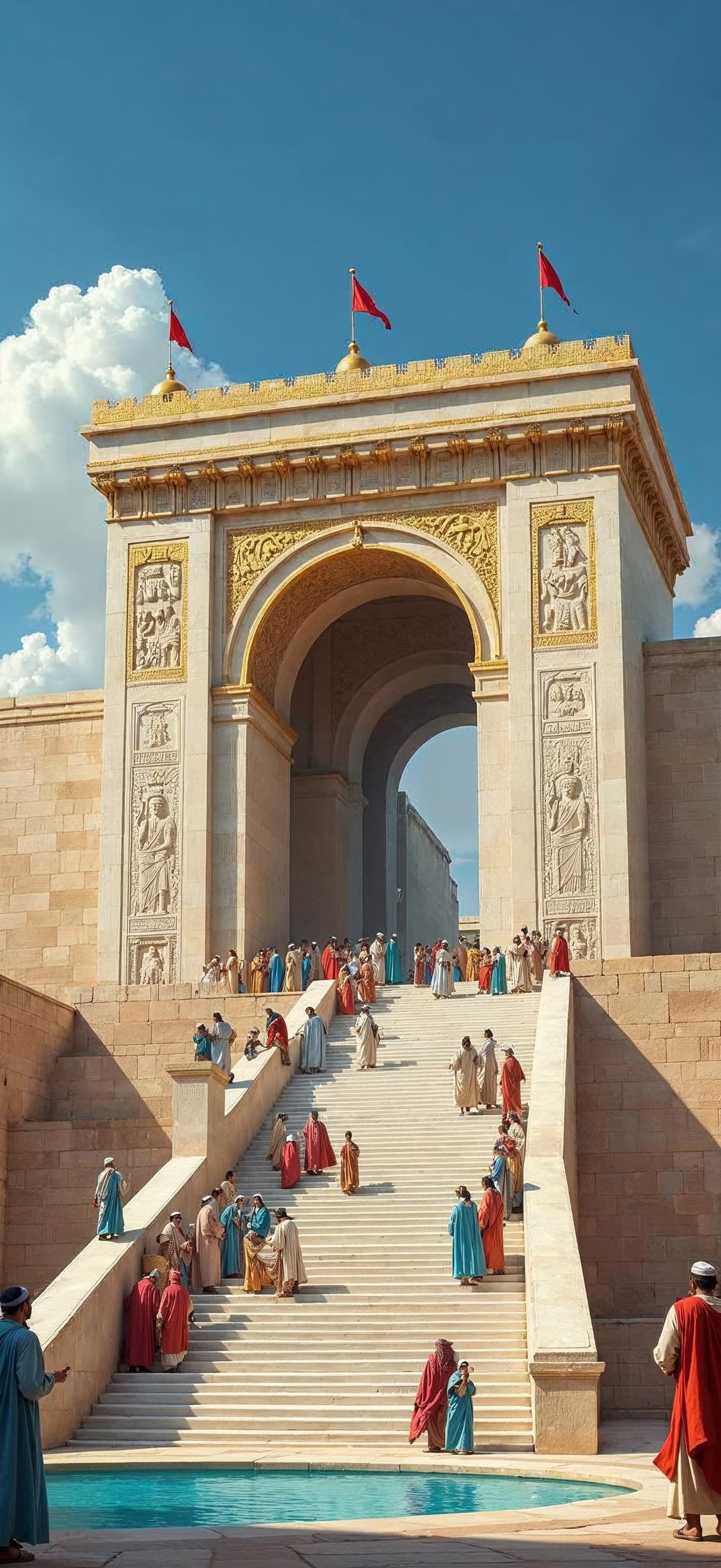 Gate of the Empire 2 - Pro phone wallpaper
