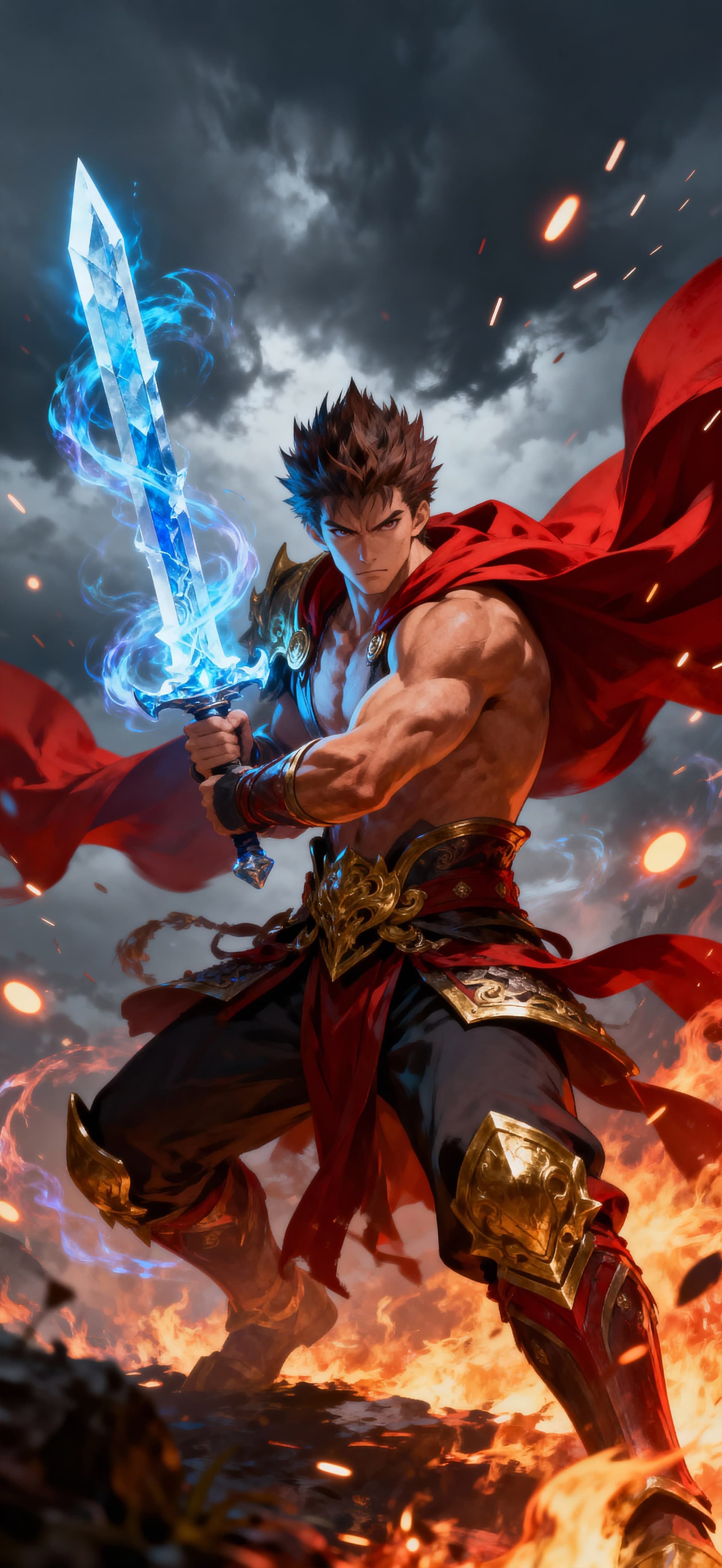 Flamebreaker Champion 2 - Pro phone wallpaper