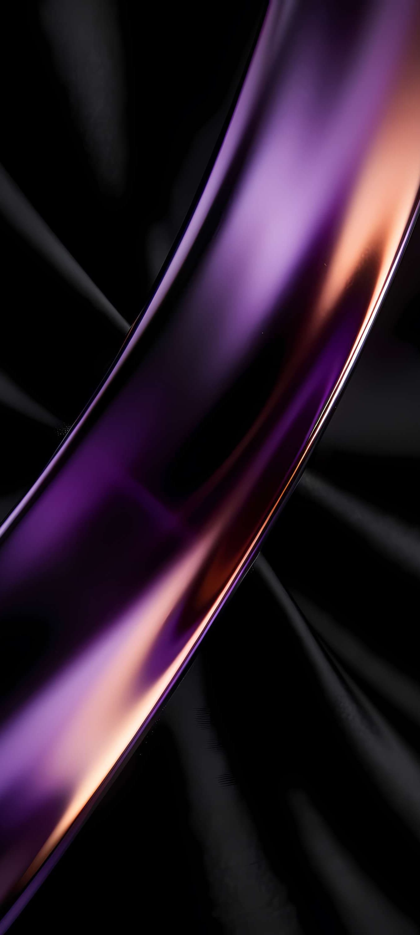Purple Gloss Arc - Pro phone wallpaper