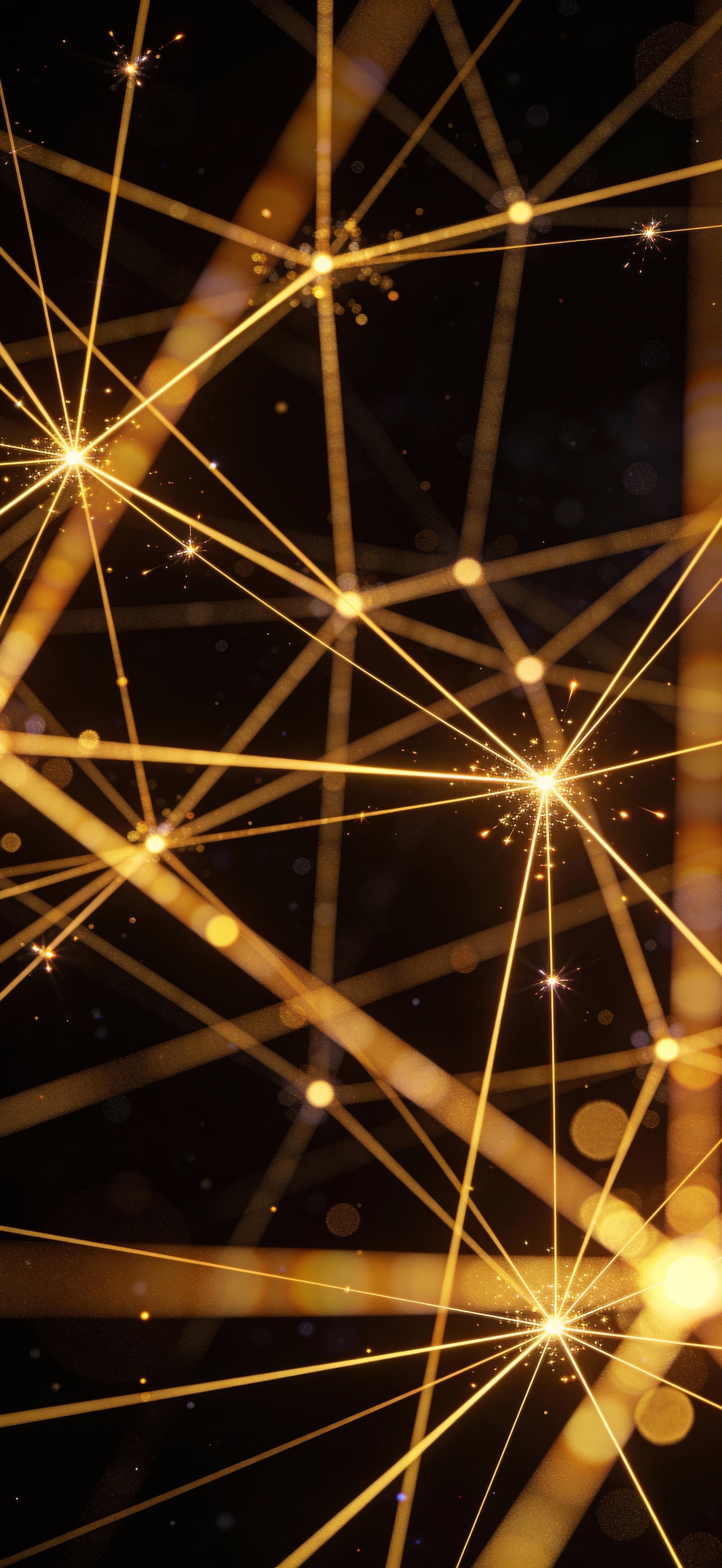 Golden Connections - free phone wallpaper