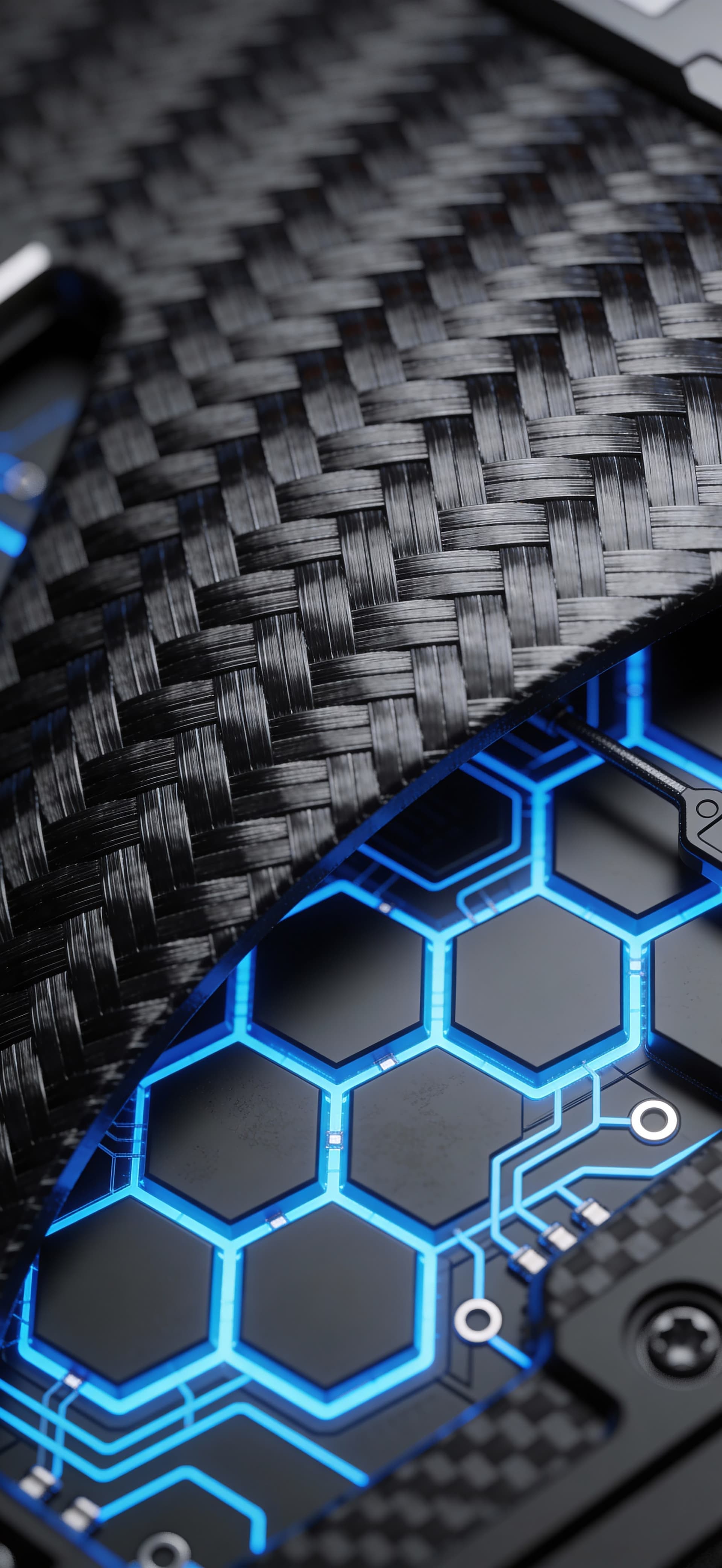 Tech Carbon Fiber - free phone wallpaper