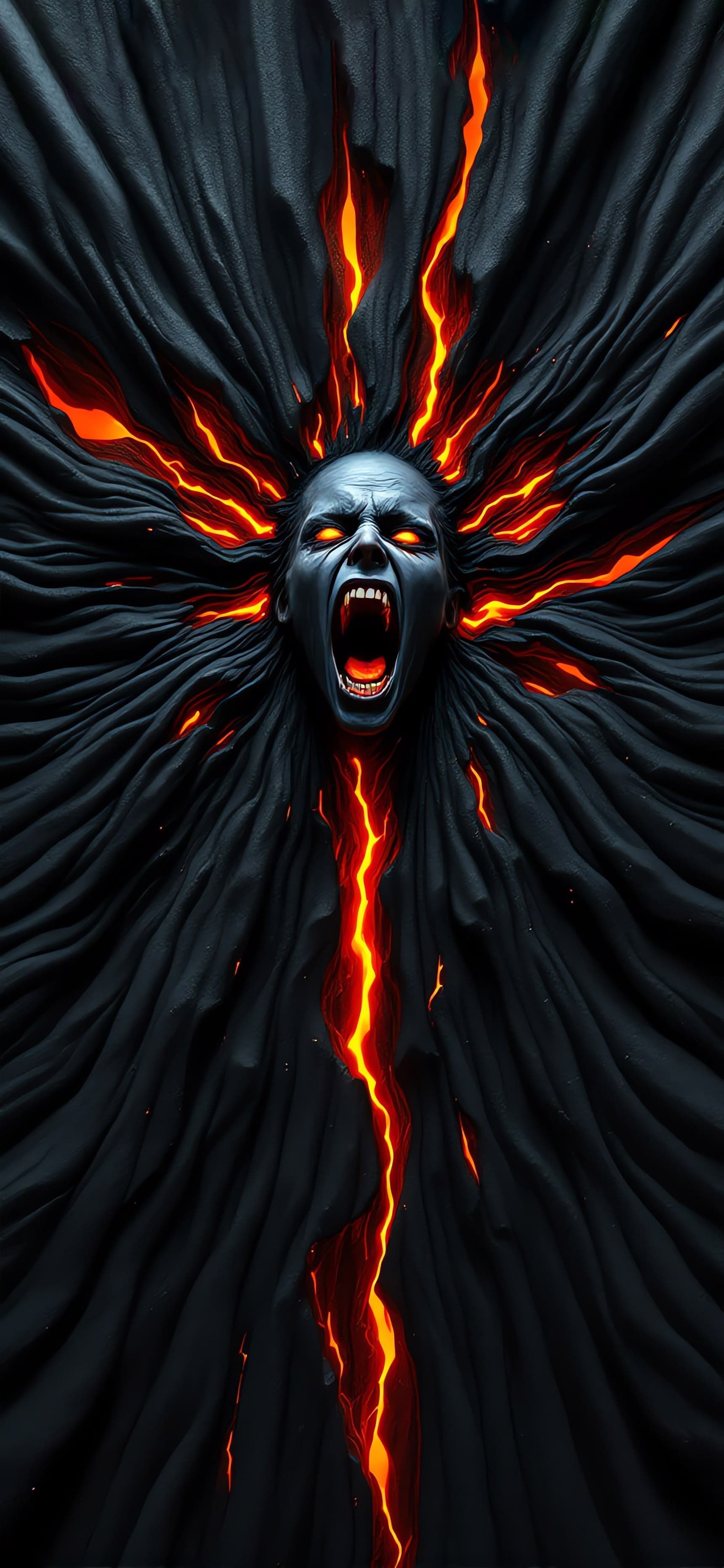 Infernal Howl 2 - Pro phone wallpaper