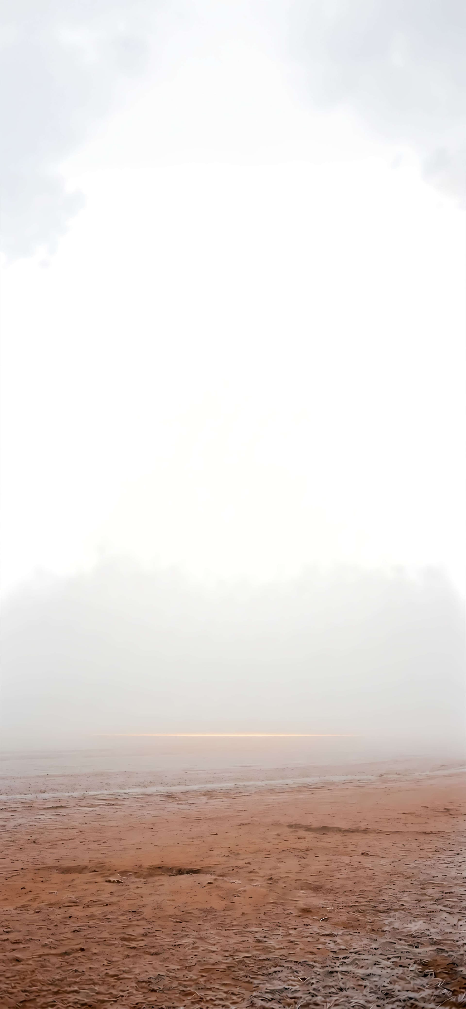 Misty Horizon Glow - Pro phone wallpaper