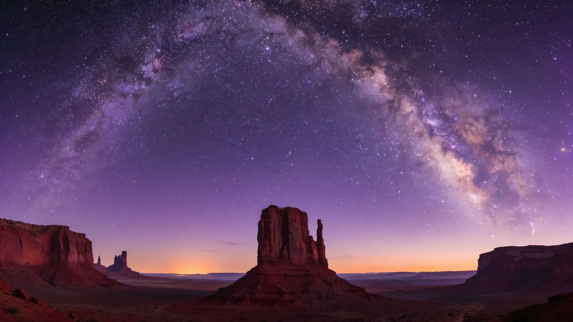 Cosmic Monument - free desktop wallpaper