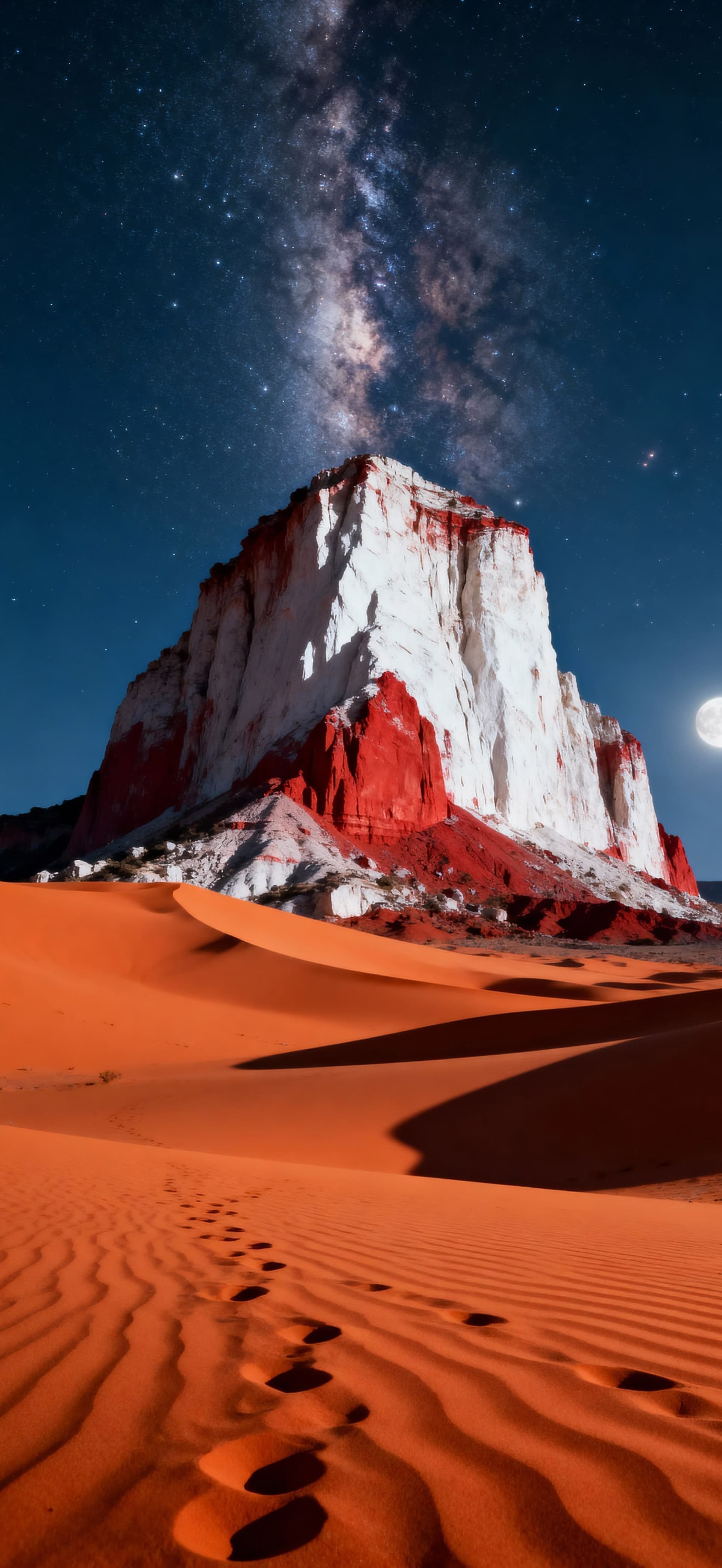 Moonlit Dunes 1 - Pro phone wallpaper