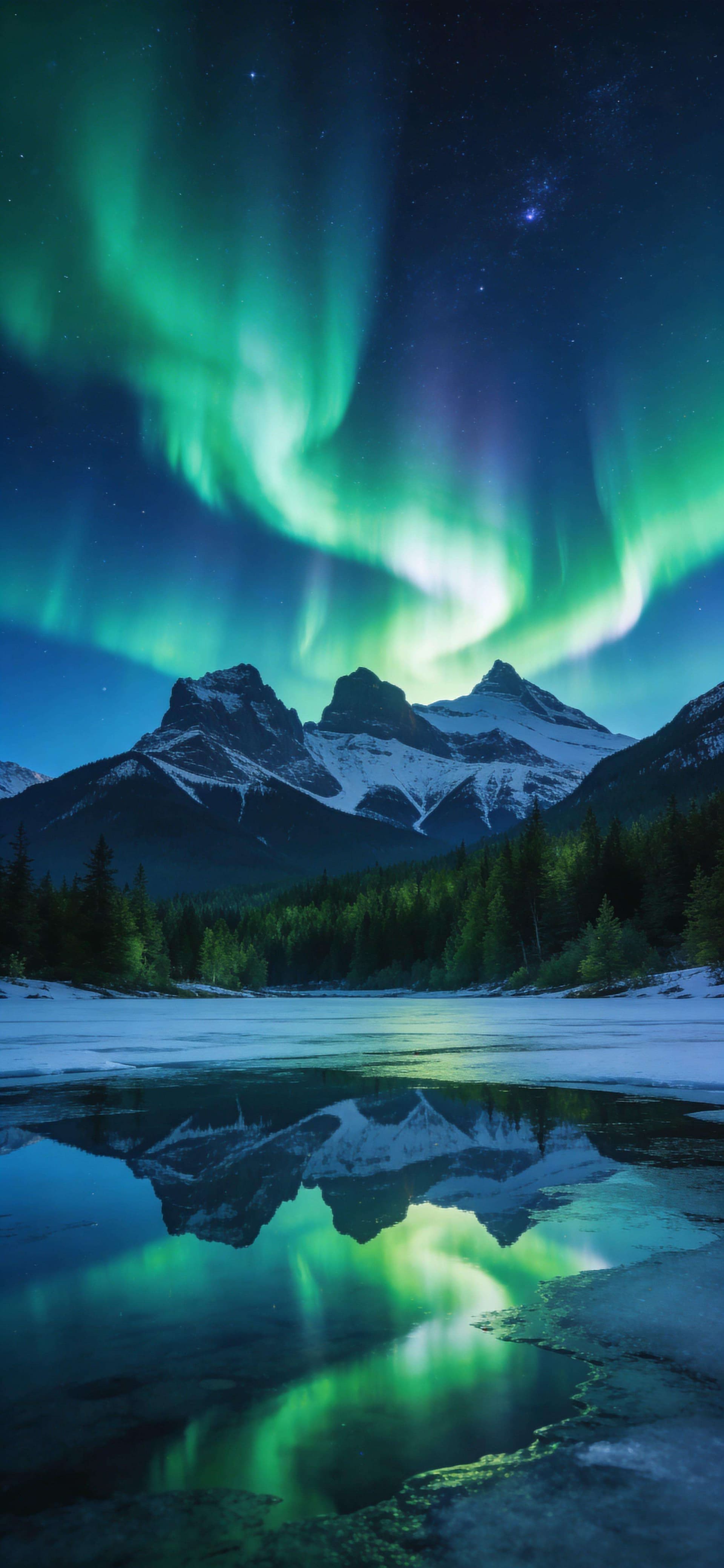 Aurora Borealis - Pro phone wallpaper