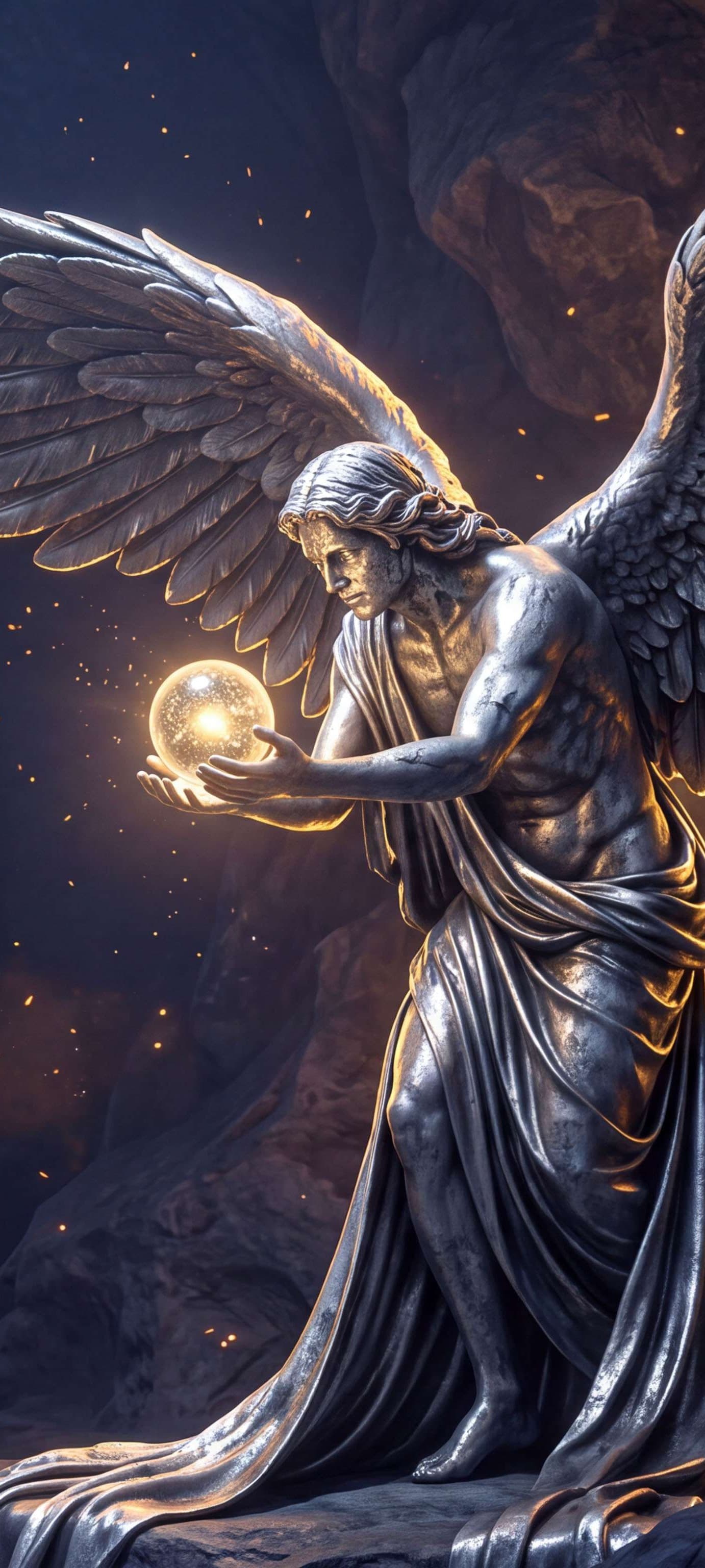 Sacred Divine Light - Pro phone wallpaper