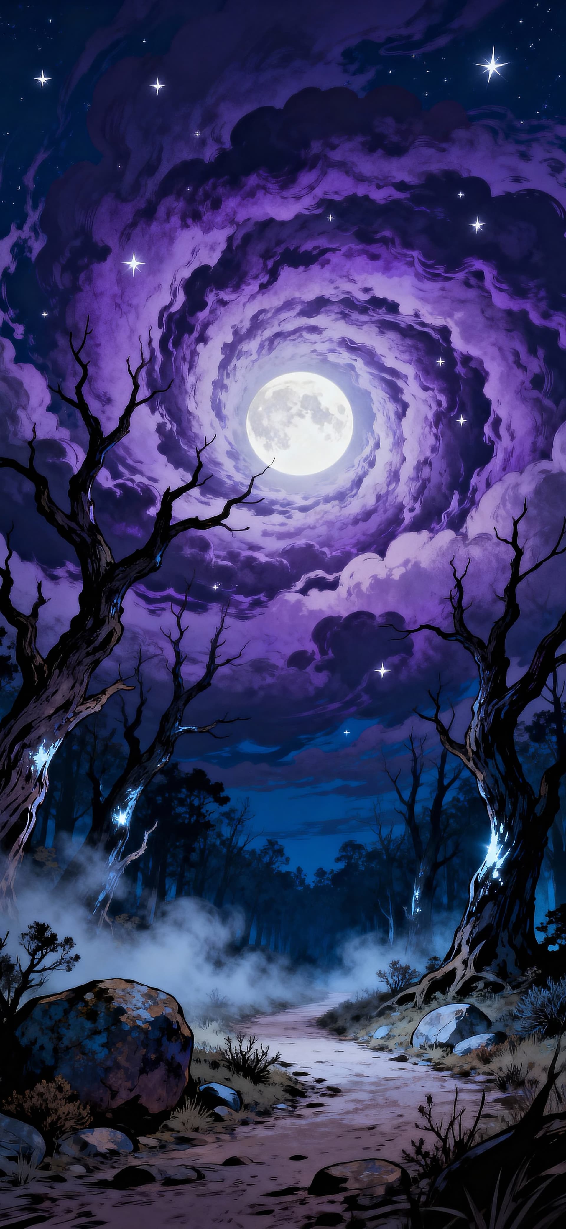 Moonspell Path 1 - free phone wallpaper