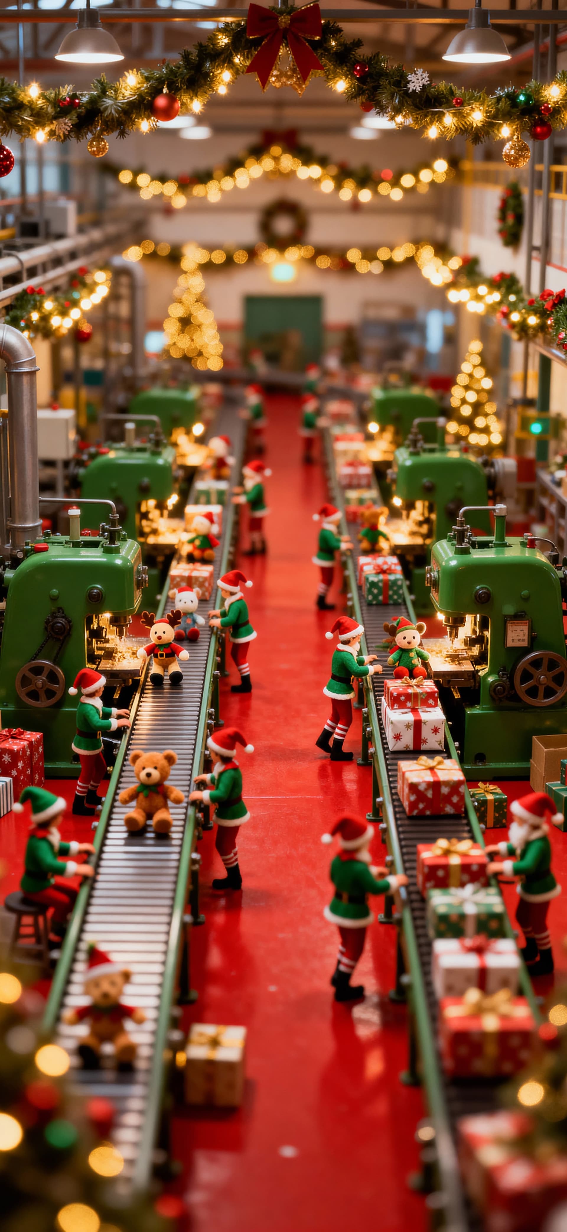 Christmas Joy Factory 2 - Pro phone wallpaper
