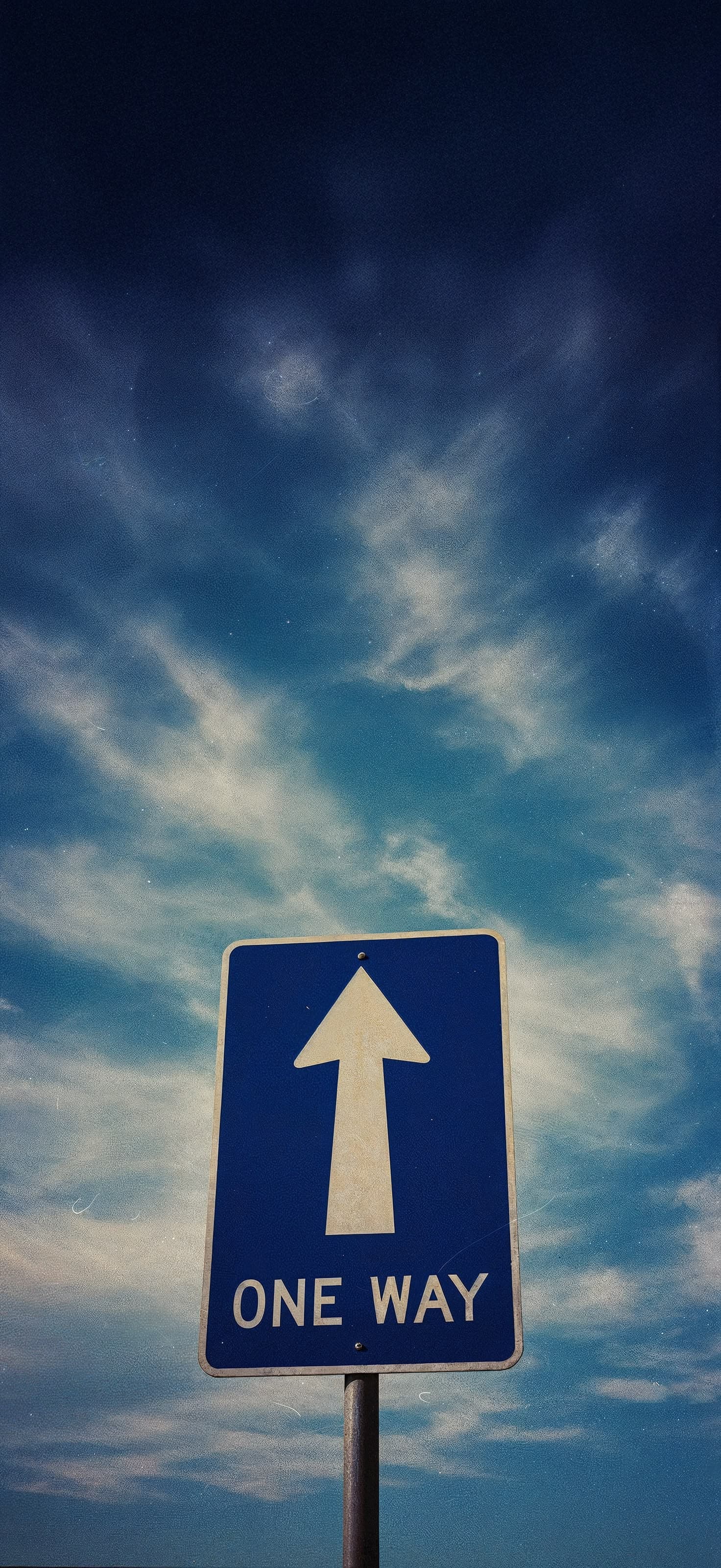 One Way Sign - Pro phone wallpaper