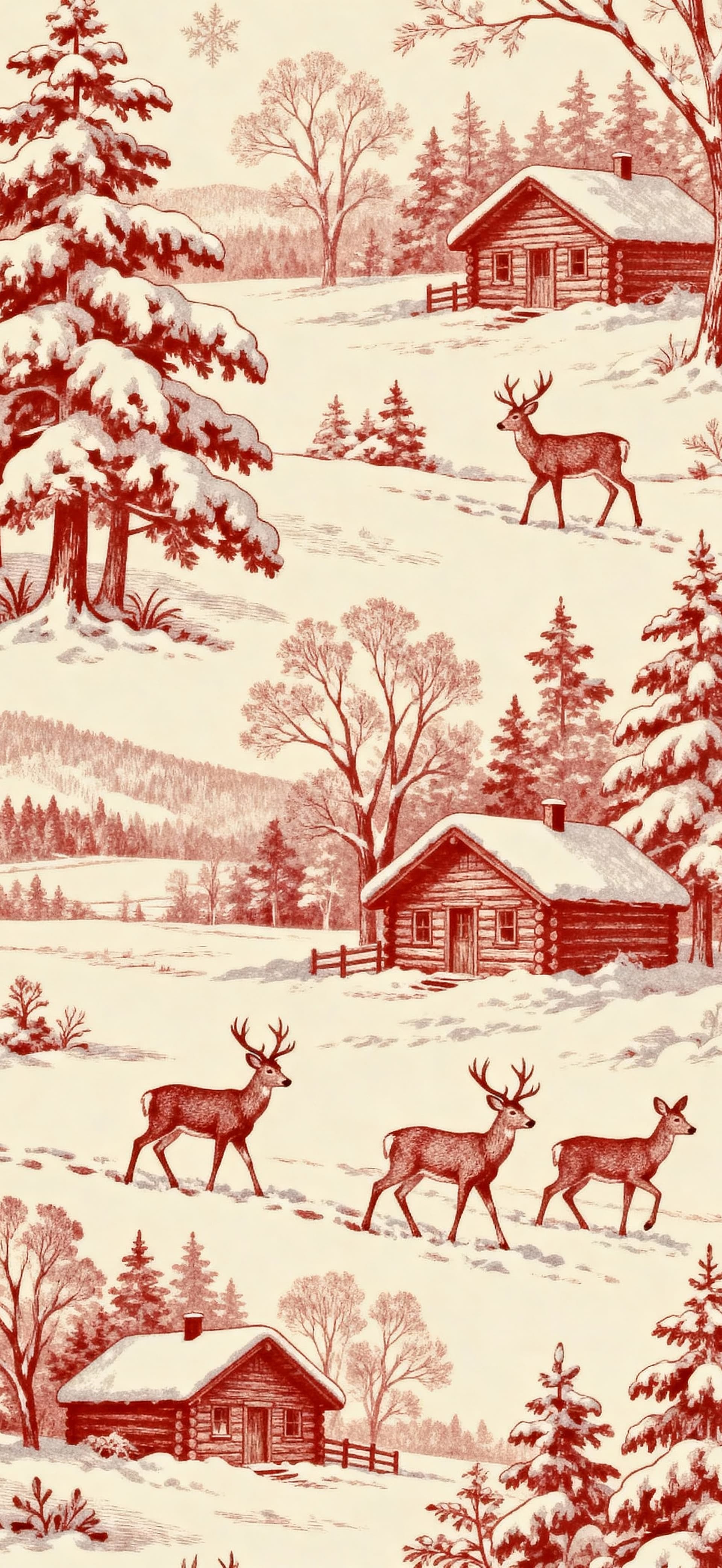 Winter Pattern 2 - Pro phone wallpaper