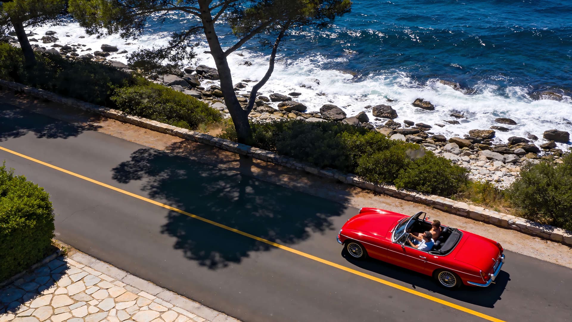 Coastal Highway Cruise - Pro desktop wallpaper