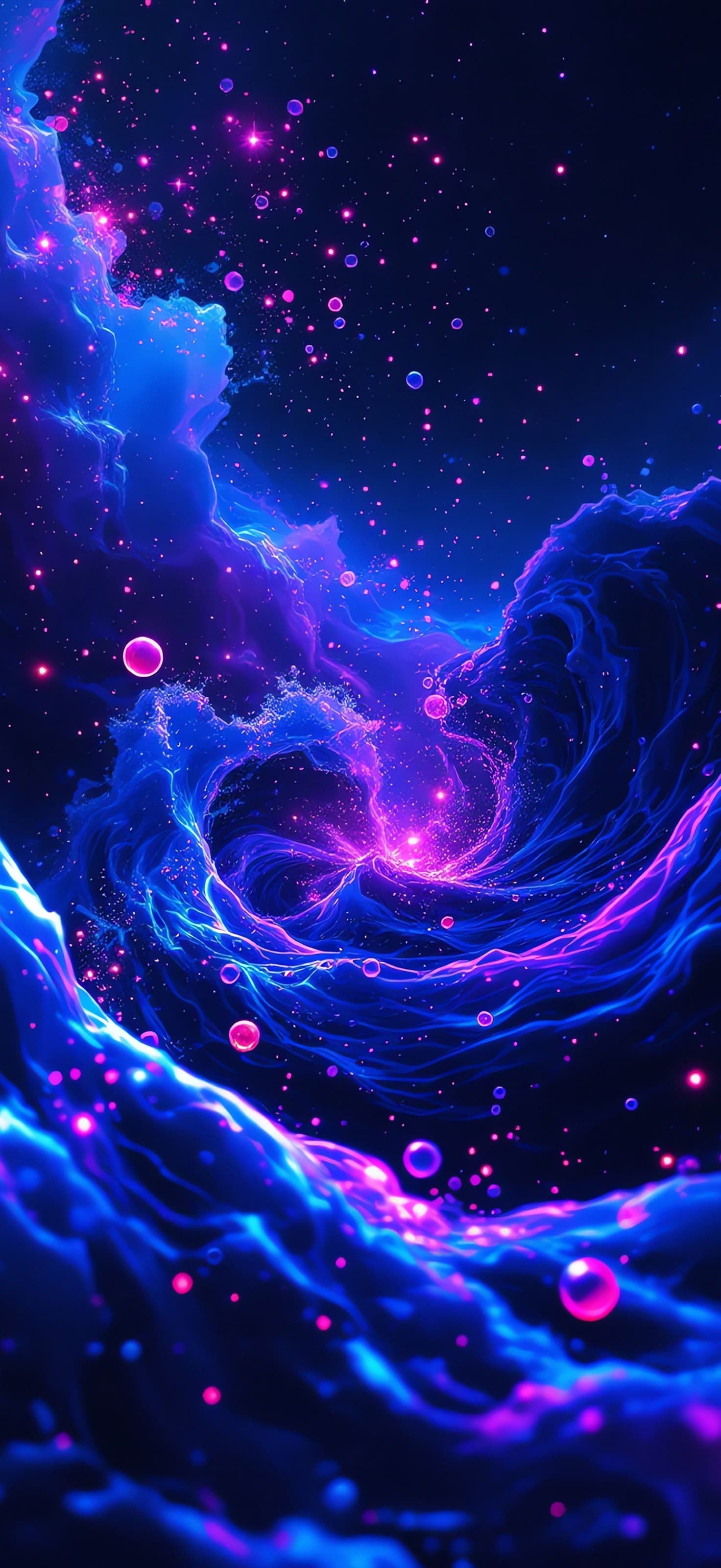 Cosmic Tides 1 - Pro phone wallpaper