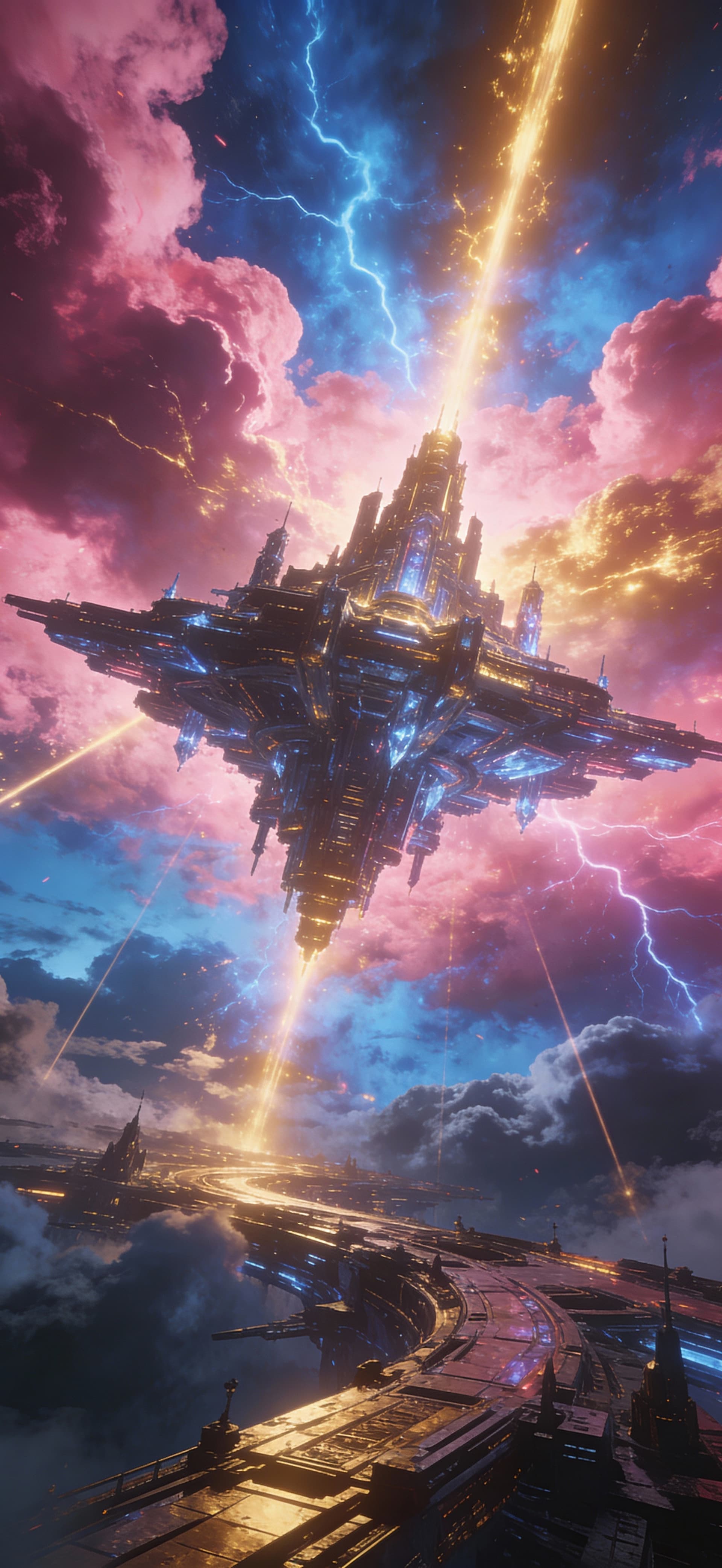 Storm Citadel 3 - Pro phone wallpaper