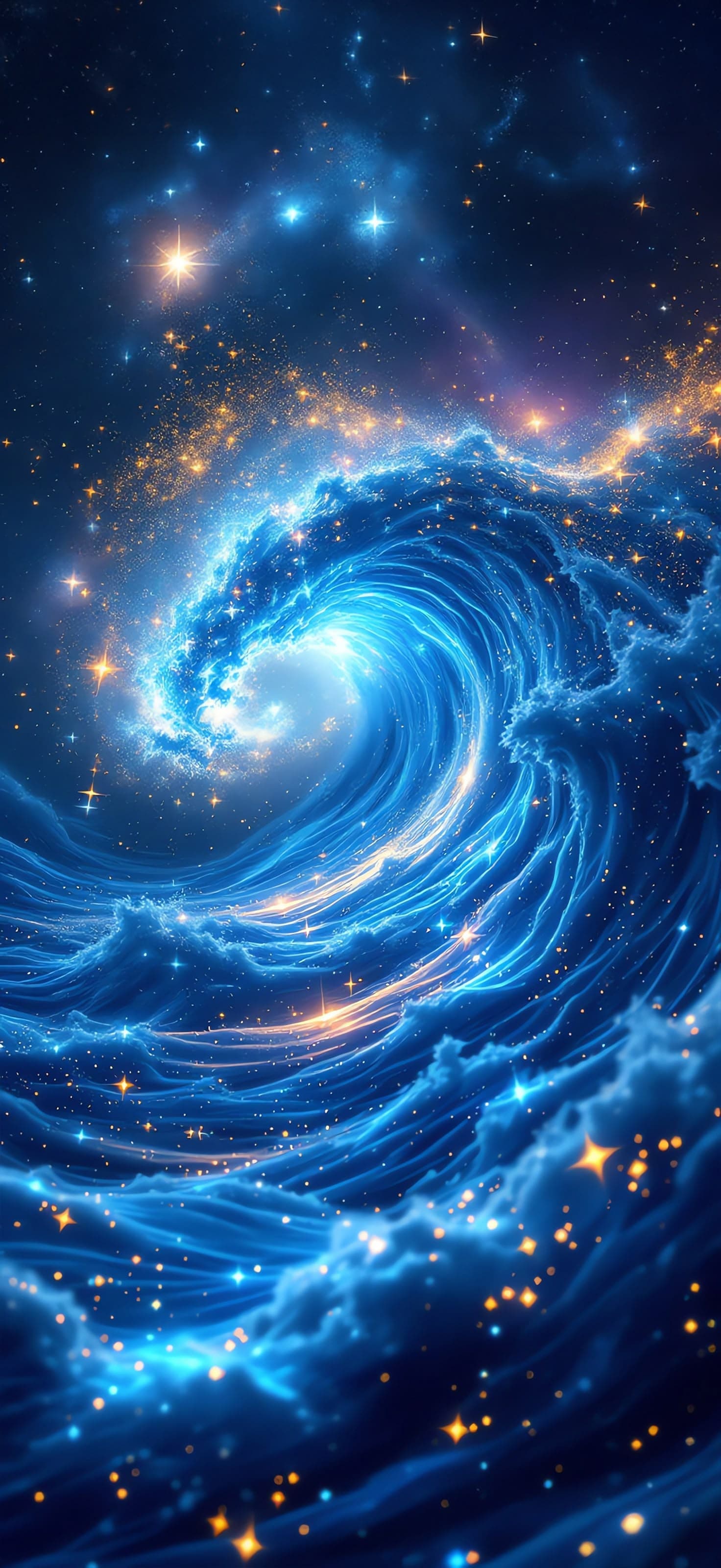 Stellar Wave 3 - Pro phone wallpaper