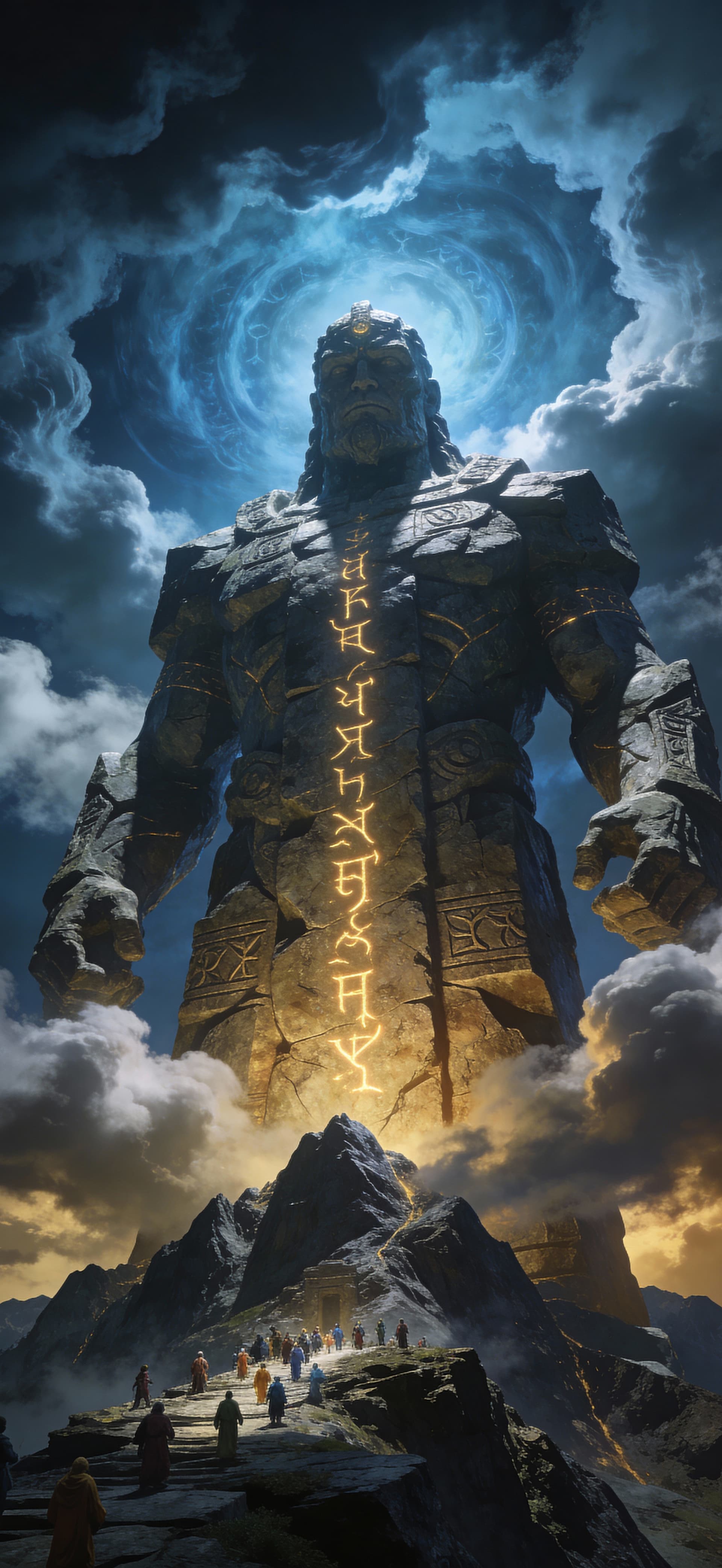 Ancient Colossus 3 - free phone wallpaper