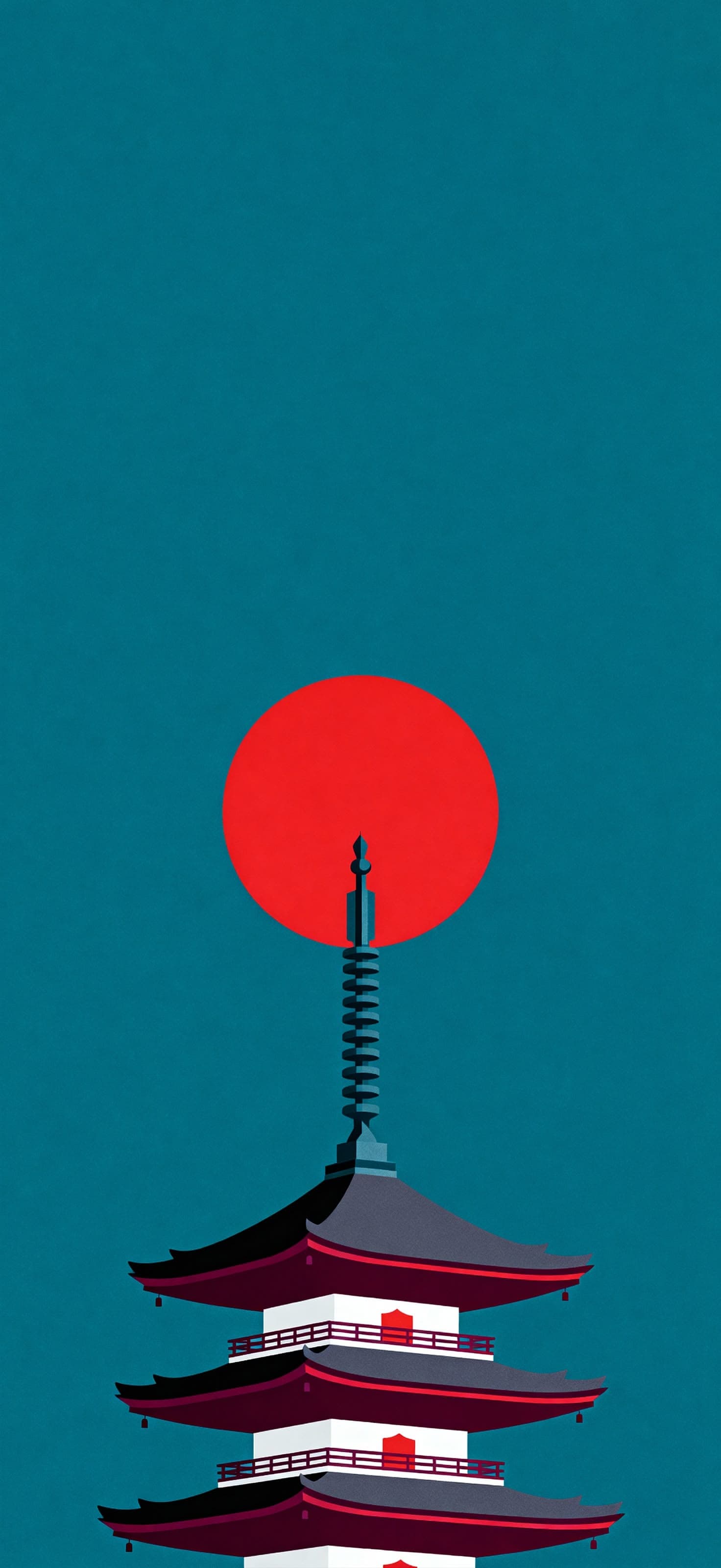 Zen Pagoda 1 - free phone wallpaper