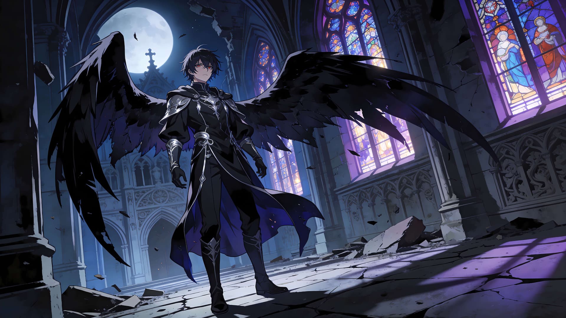 Fallen Angel Sanctuary - Pro desktop wallpaper