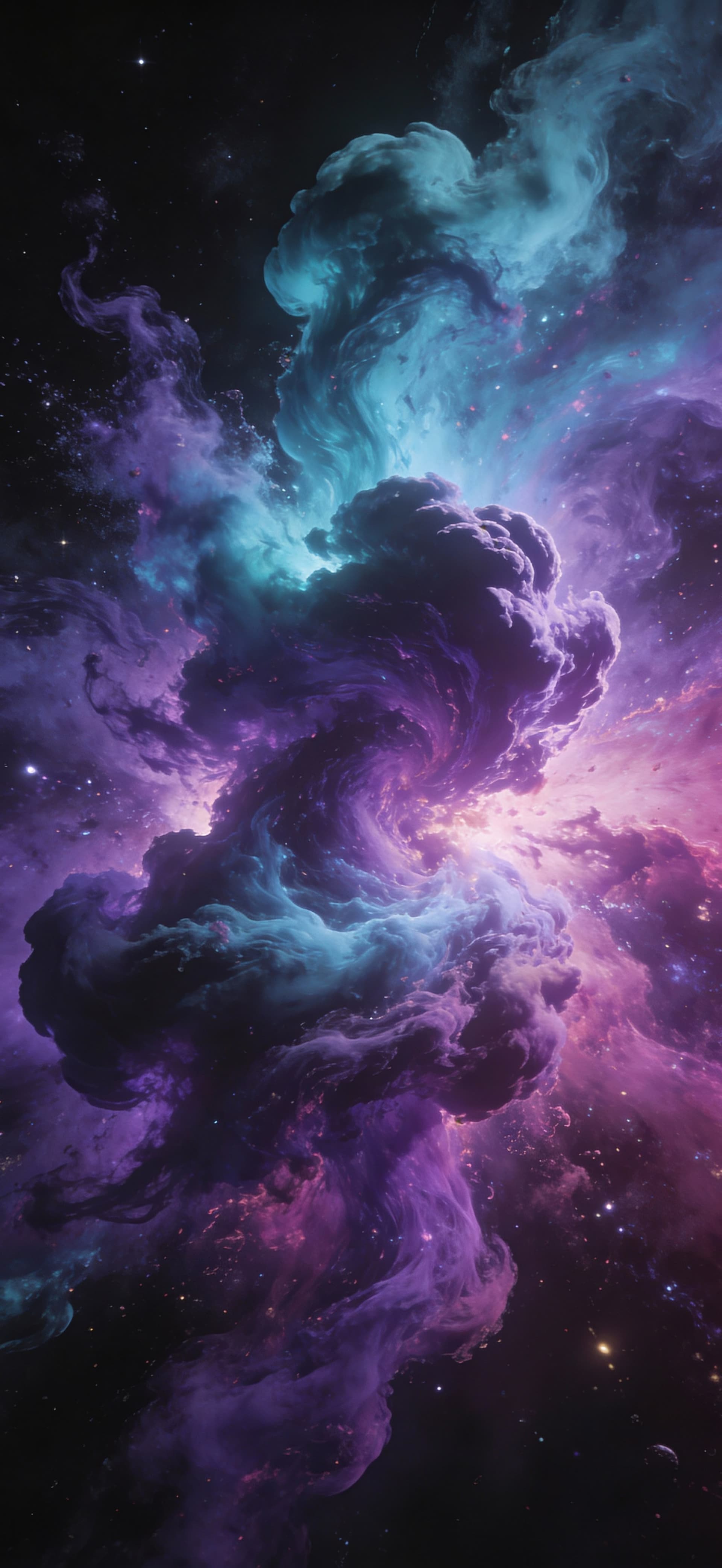 Cosmic Maelstrom 1 - free phone wallpaper