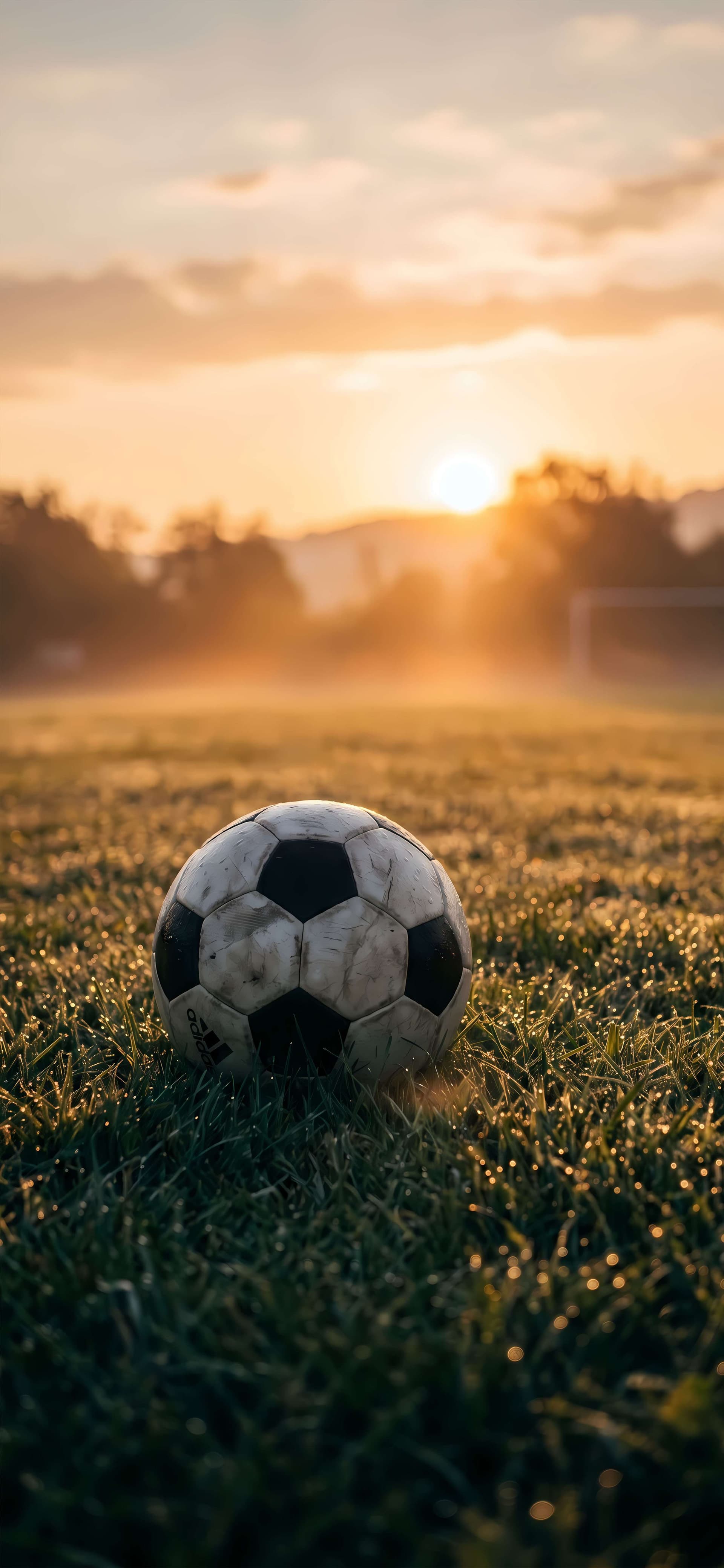 Golden Field Ball - Pro phone wallpaper