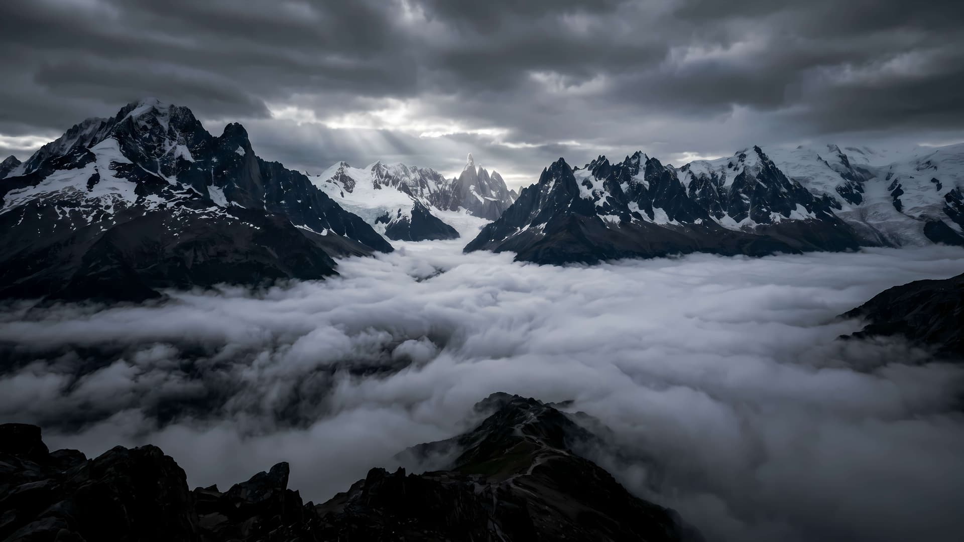 Valley of Clouds - Pro desktop wallpaper