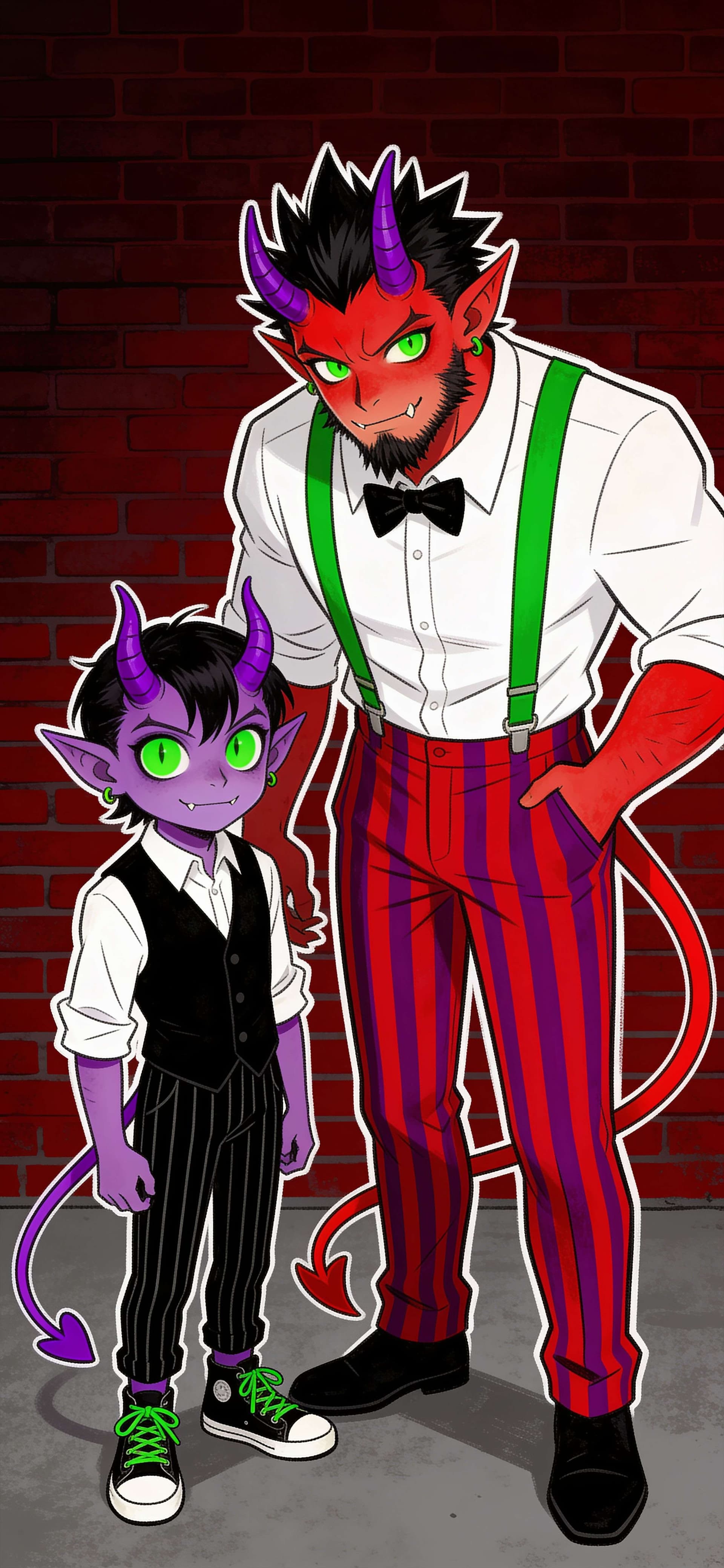 Underworld Dapper Duo - free phone wallpaper