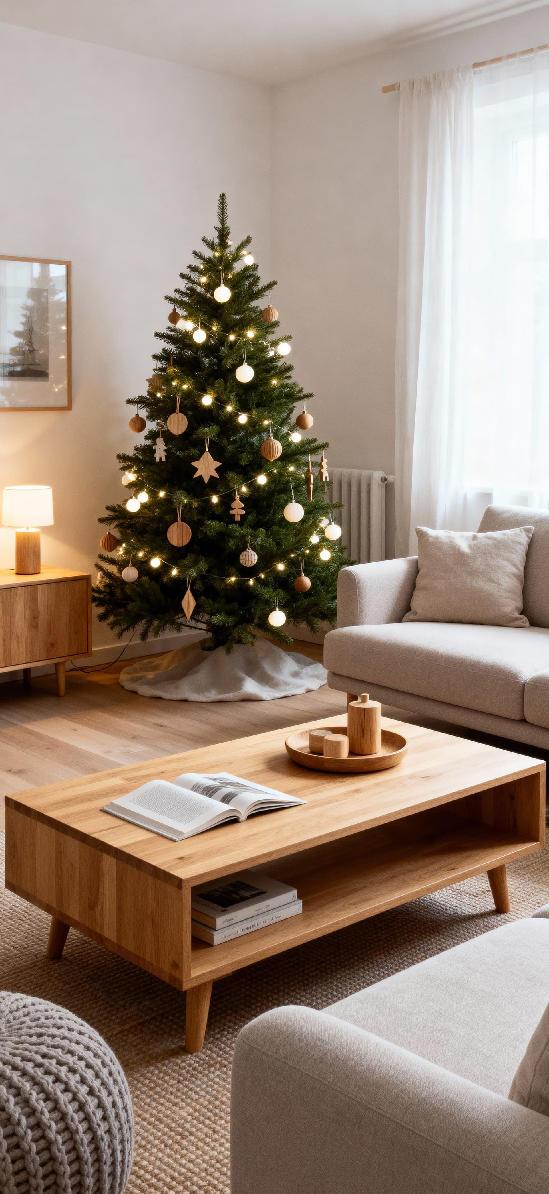 Scandinavian Christmas decoration 2 - free phone wallpaper