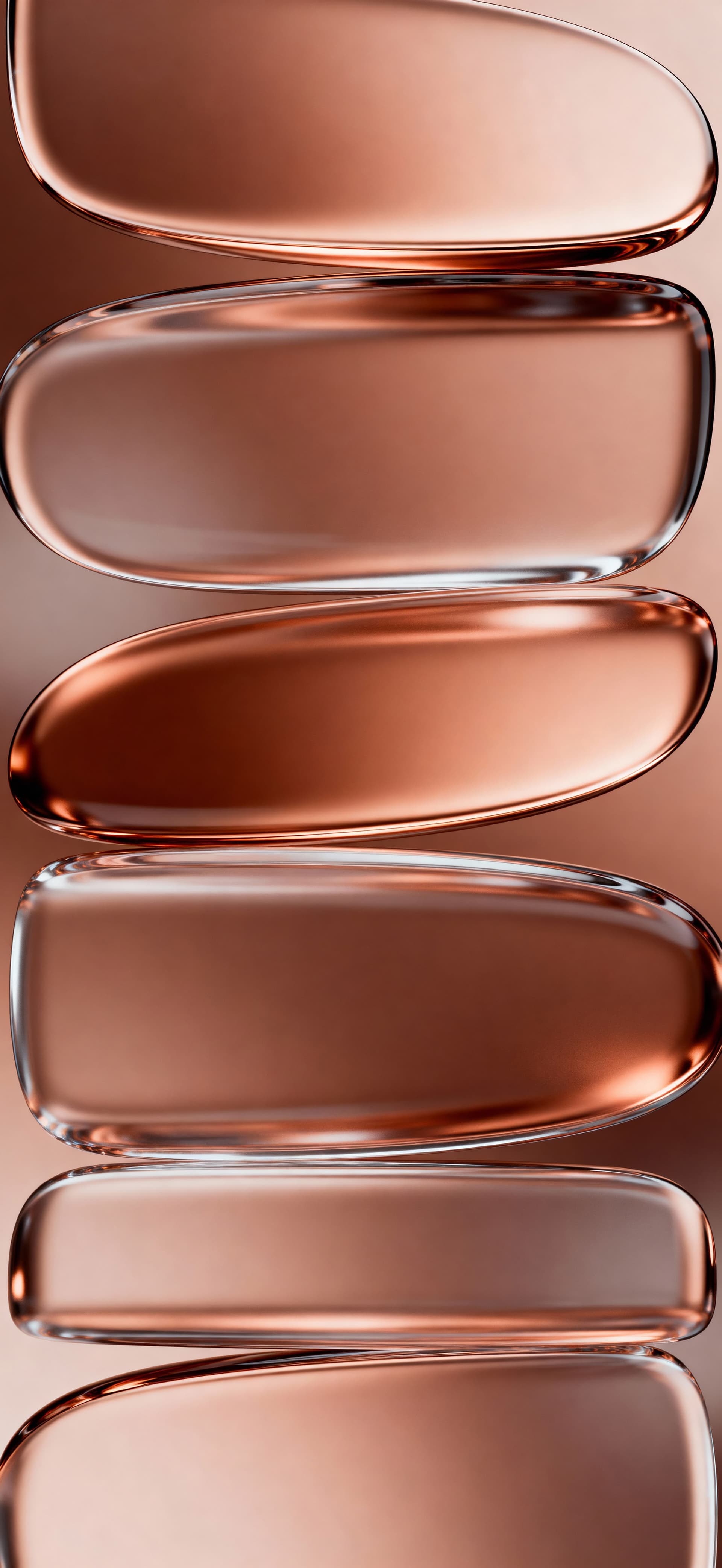 Copper Glass Forms 1 - free phone wallpaper