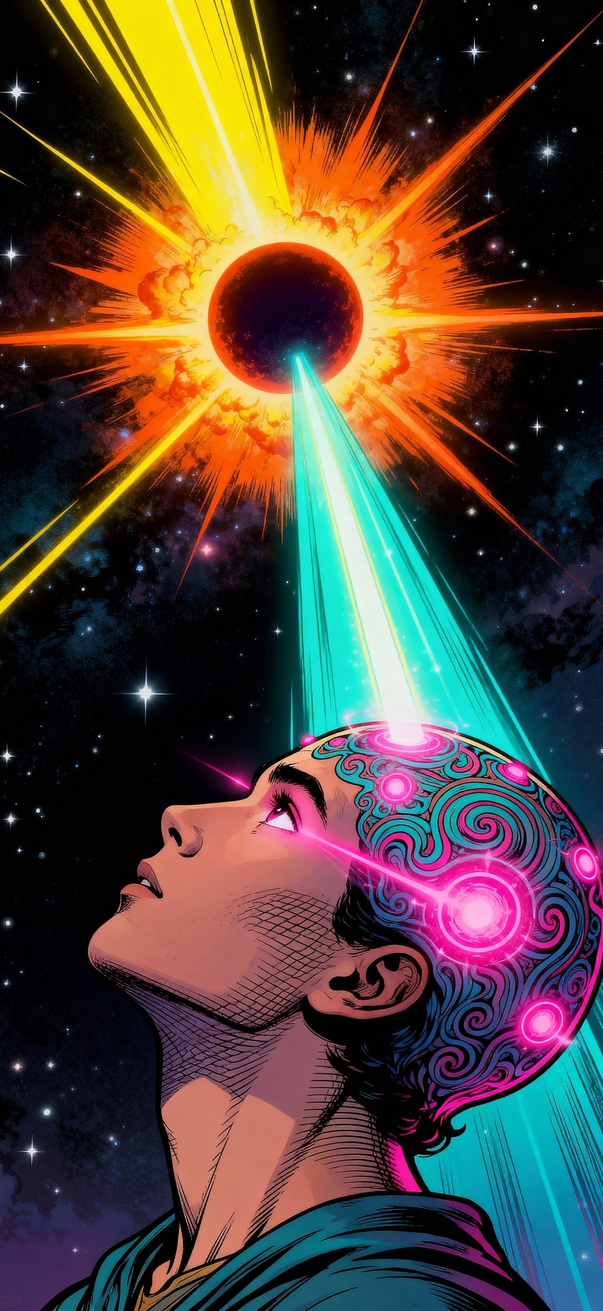 Cosmic Insight 1 - free phone wallpaper