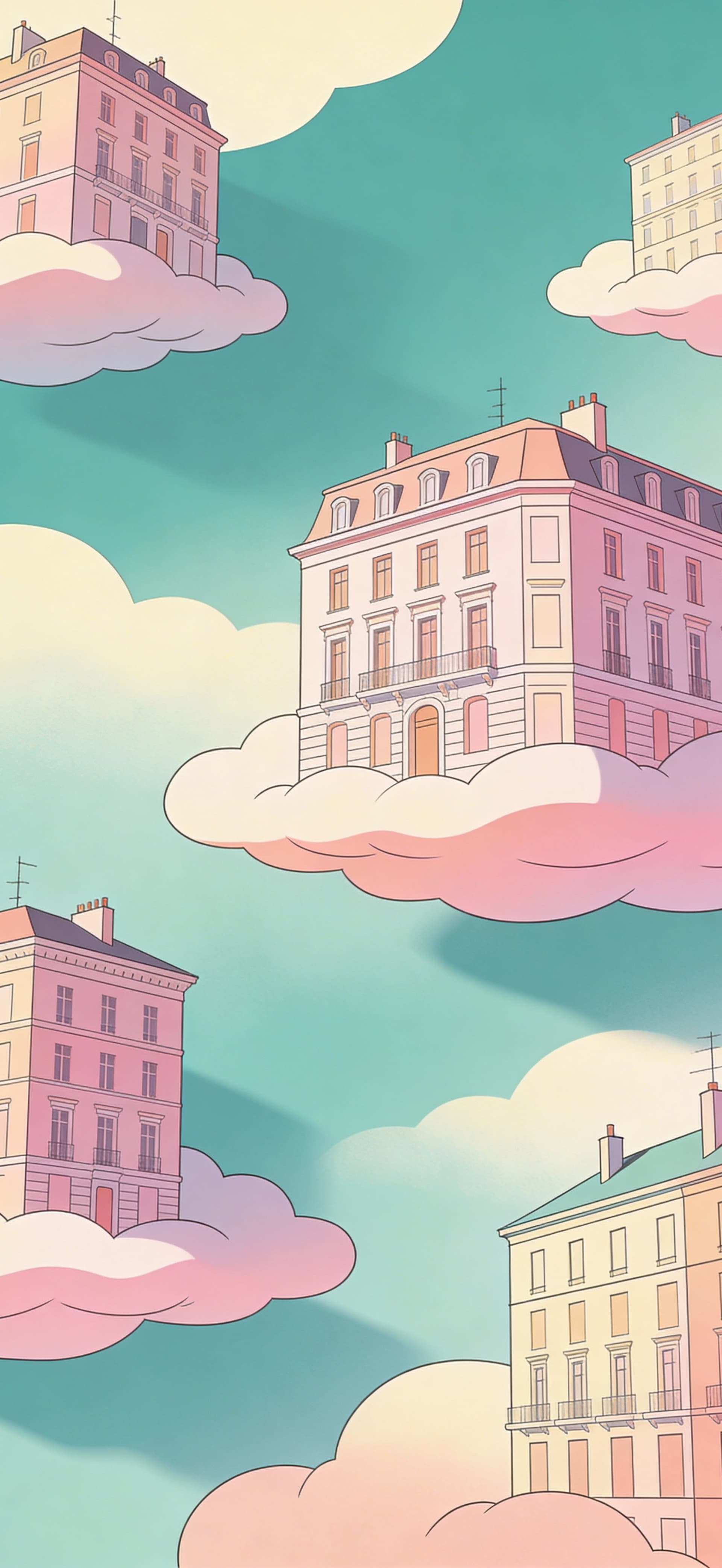 Cloudborne Paris 2 - Pro phone wallpaper