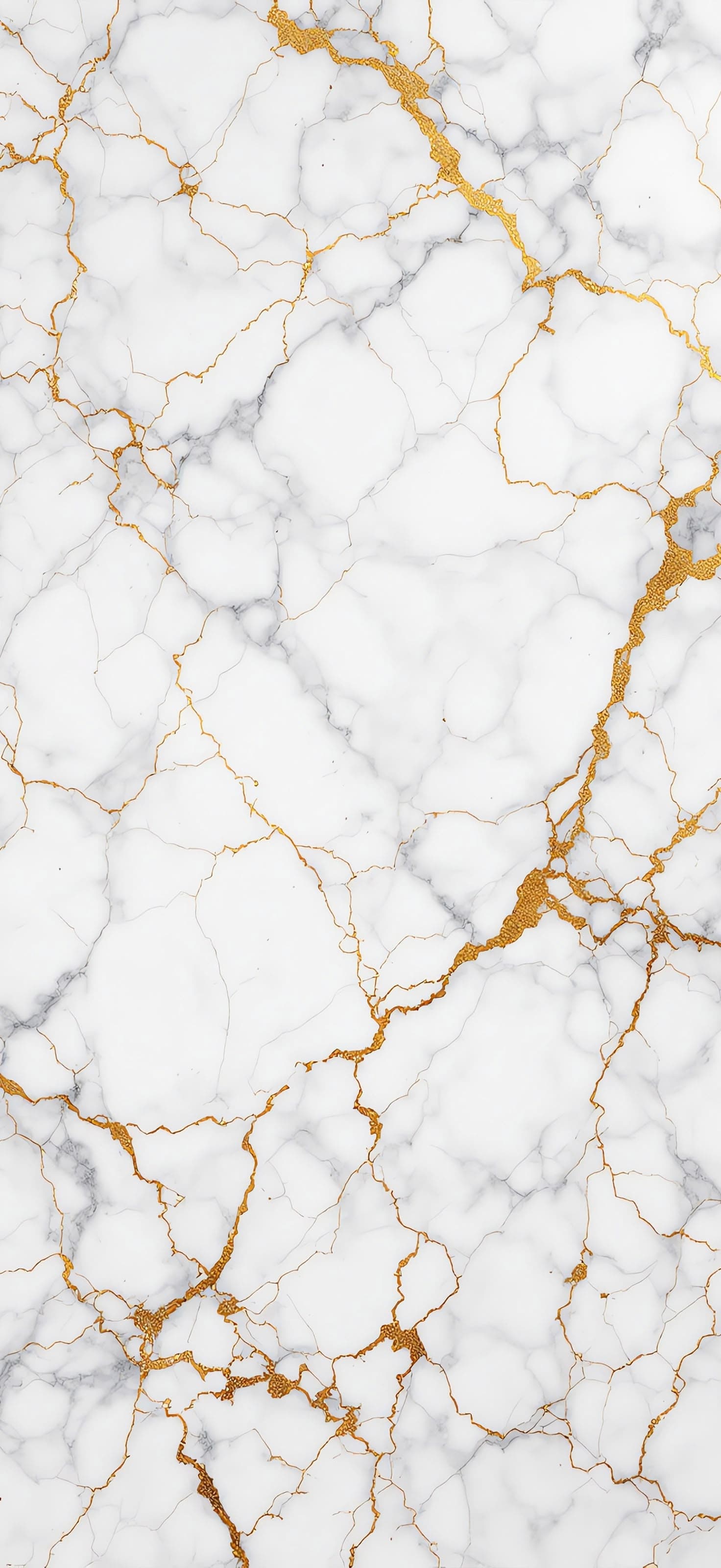 Golden Veins Marble 2 - free phone wallpaper
