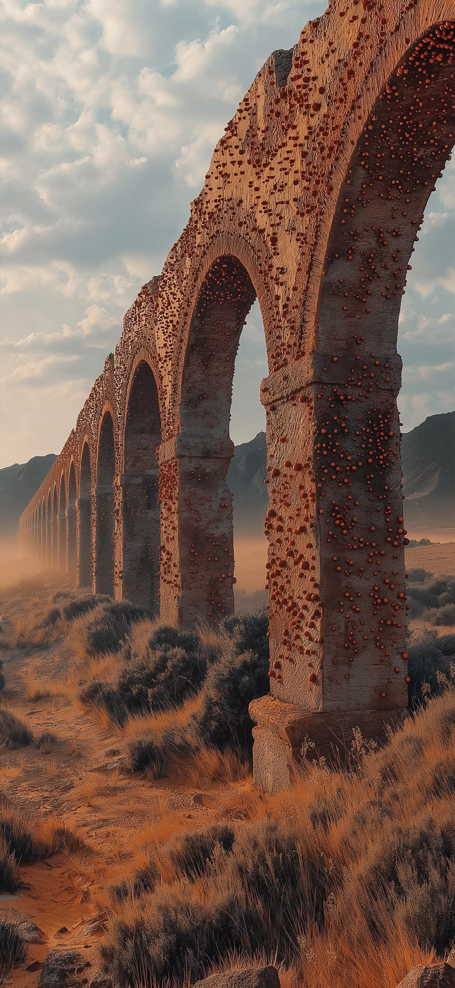 Ancient stone archway 3 - free phone wallpaper