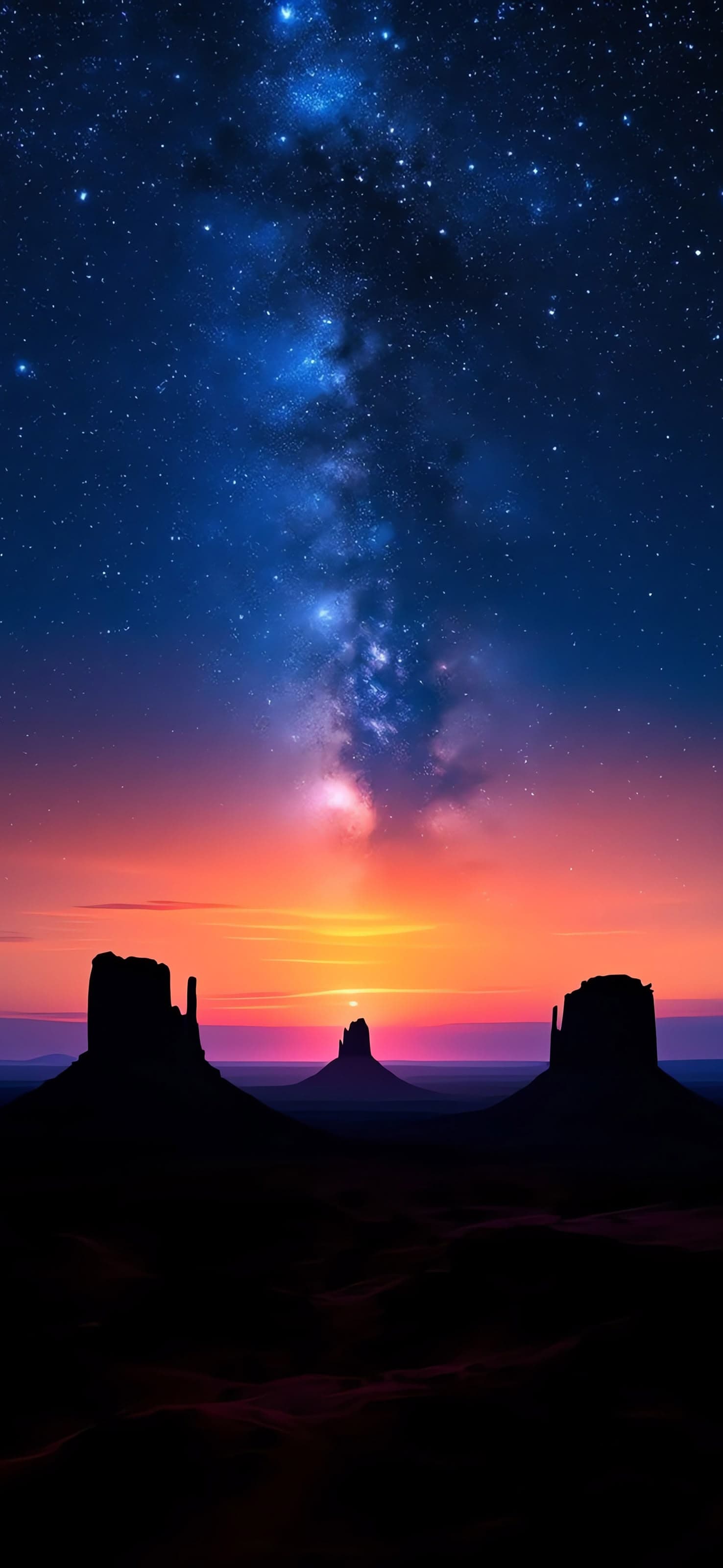 Night Sky 3 - free phone wallpaper