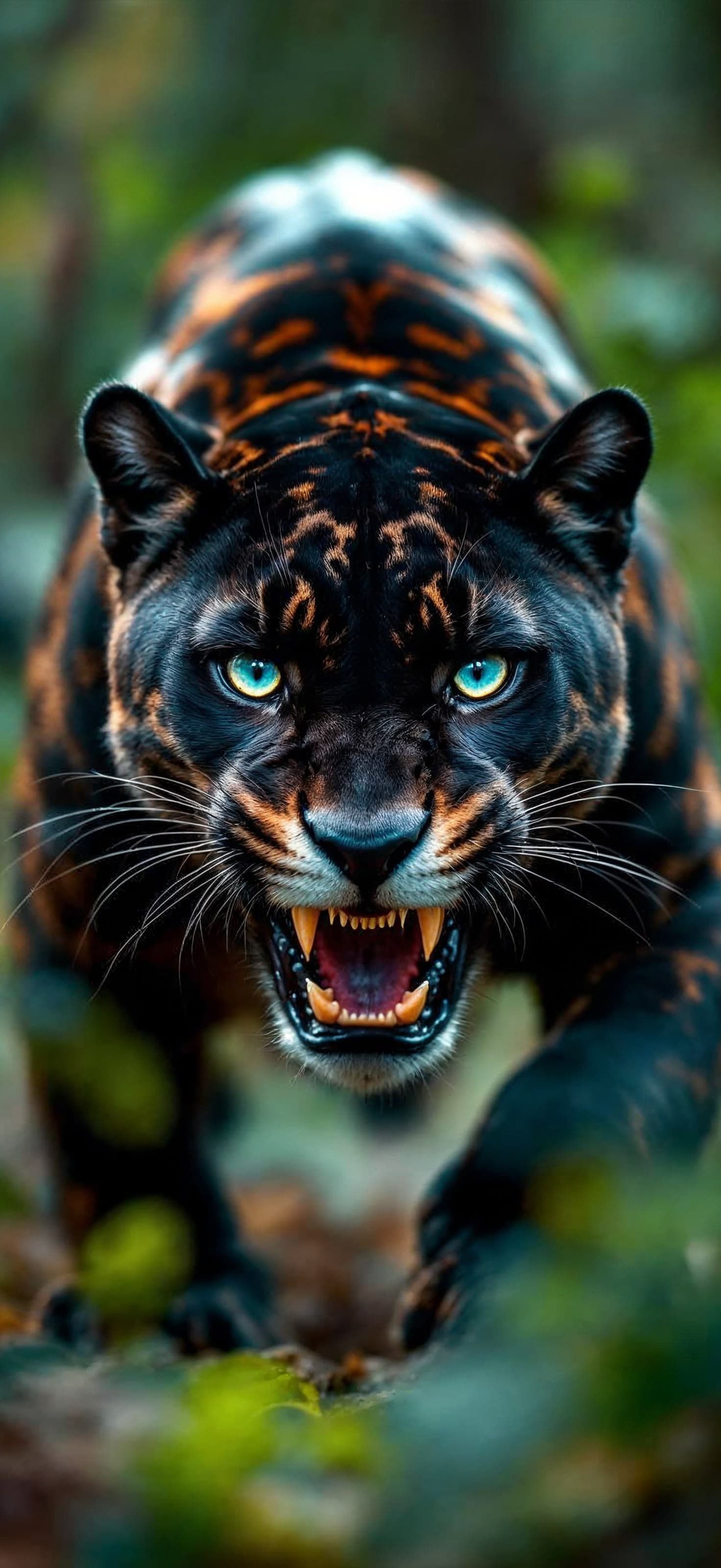 Fierce Panther - Pro phone wallpaper