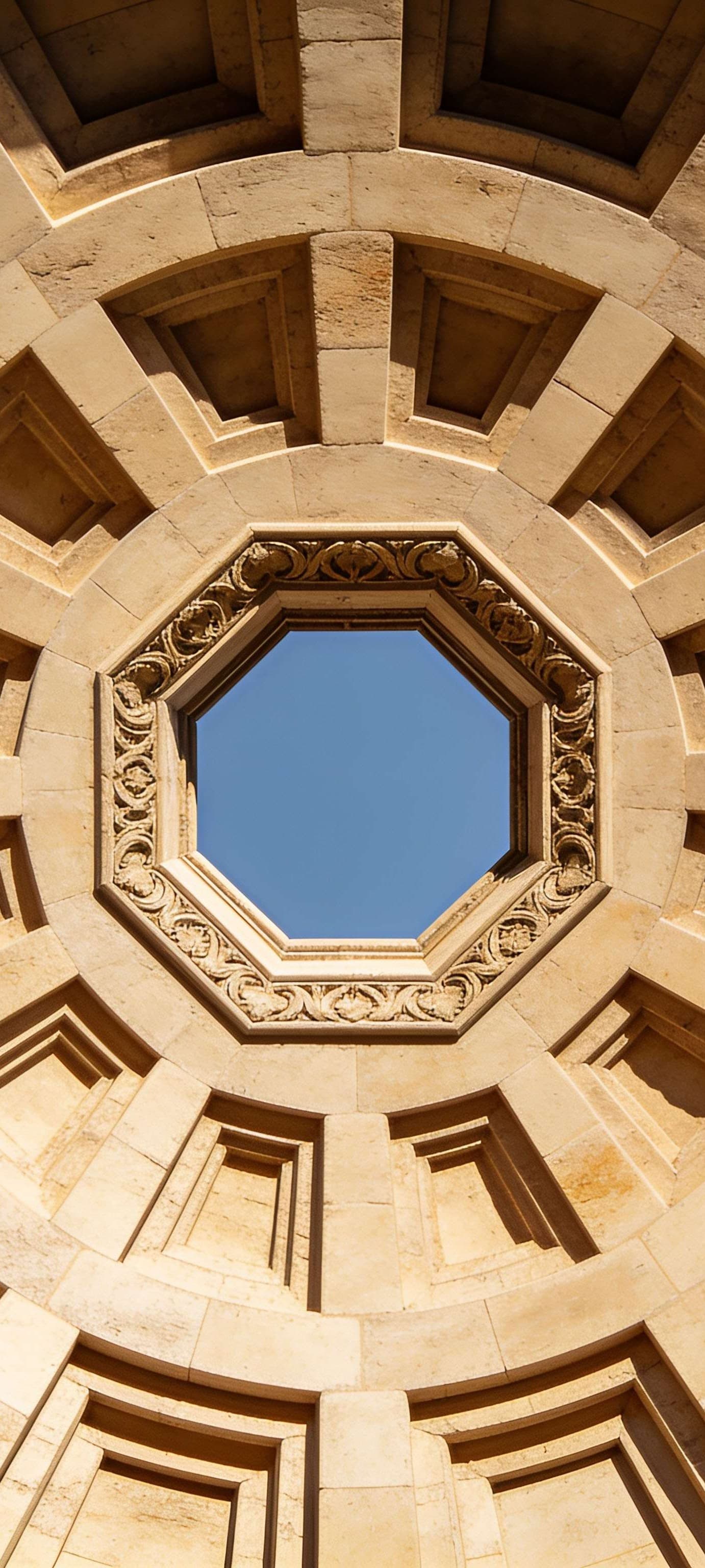 Ancient Stone Dome - free phone wallpaper