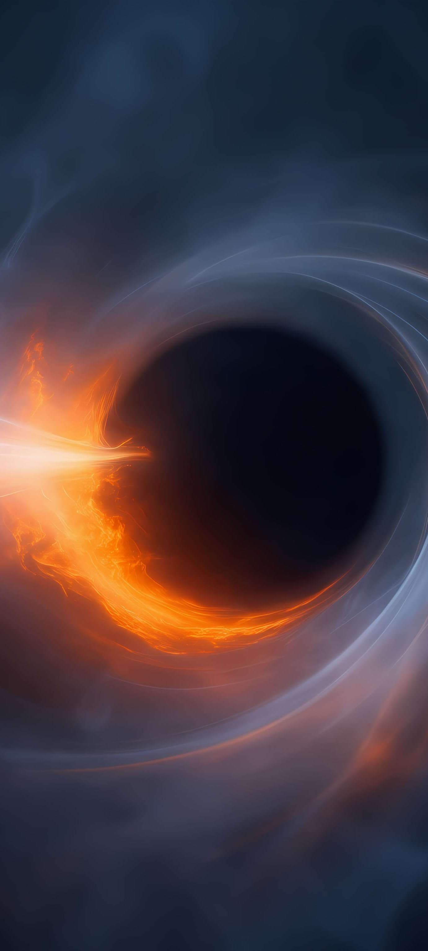 Cosmic Void Ring - free phone wallpaper